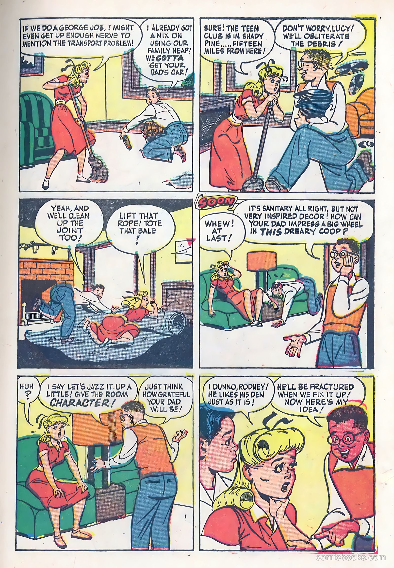Lucy, The Real Gone Gal #4 — page 5 of 36