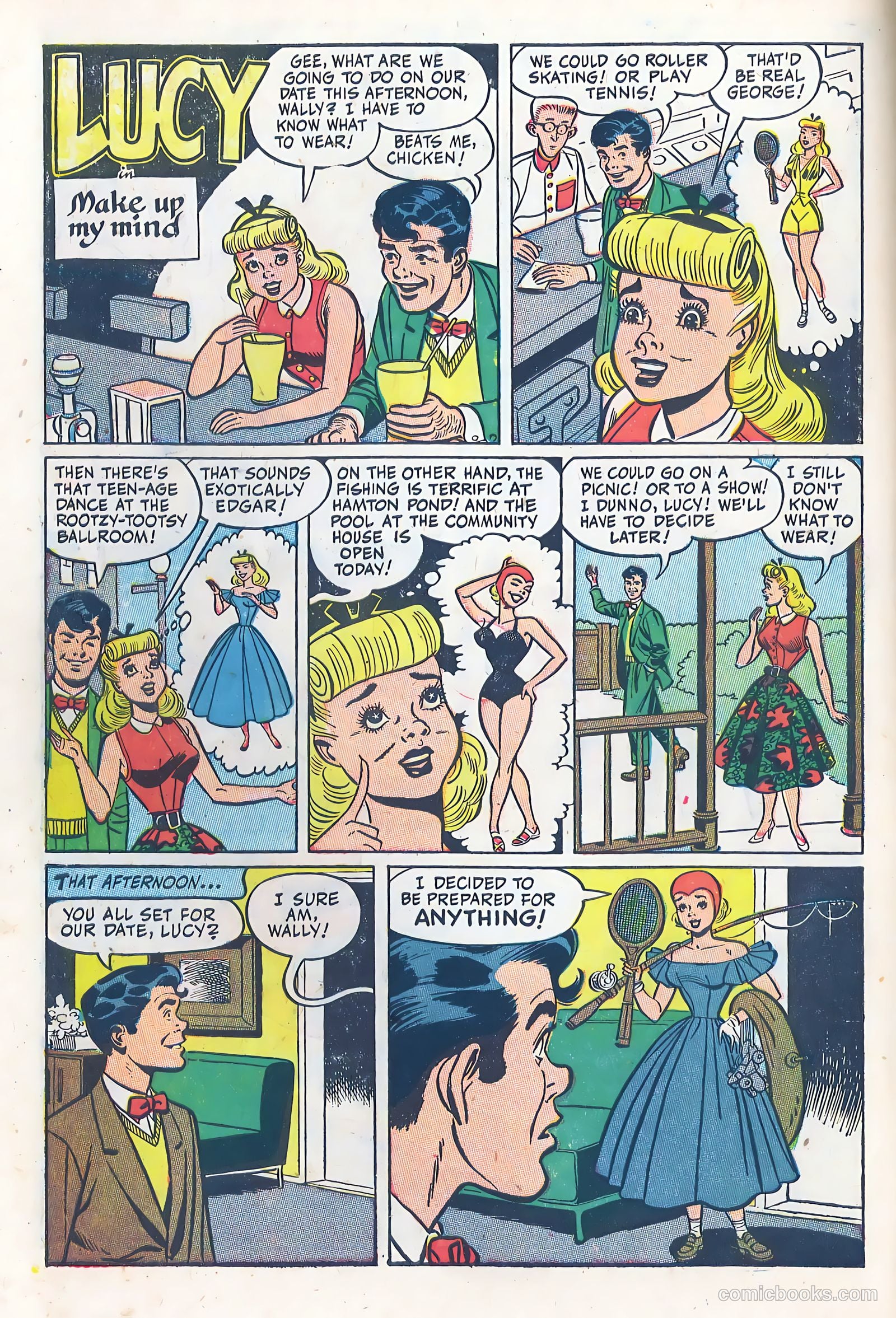 Lucy, The Real Gone Gal #4 — page 10 of 36