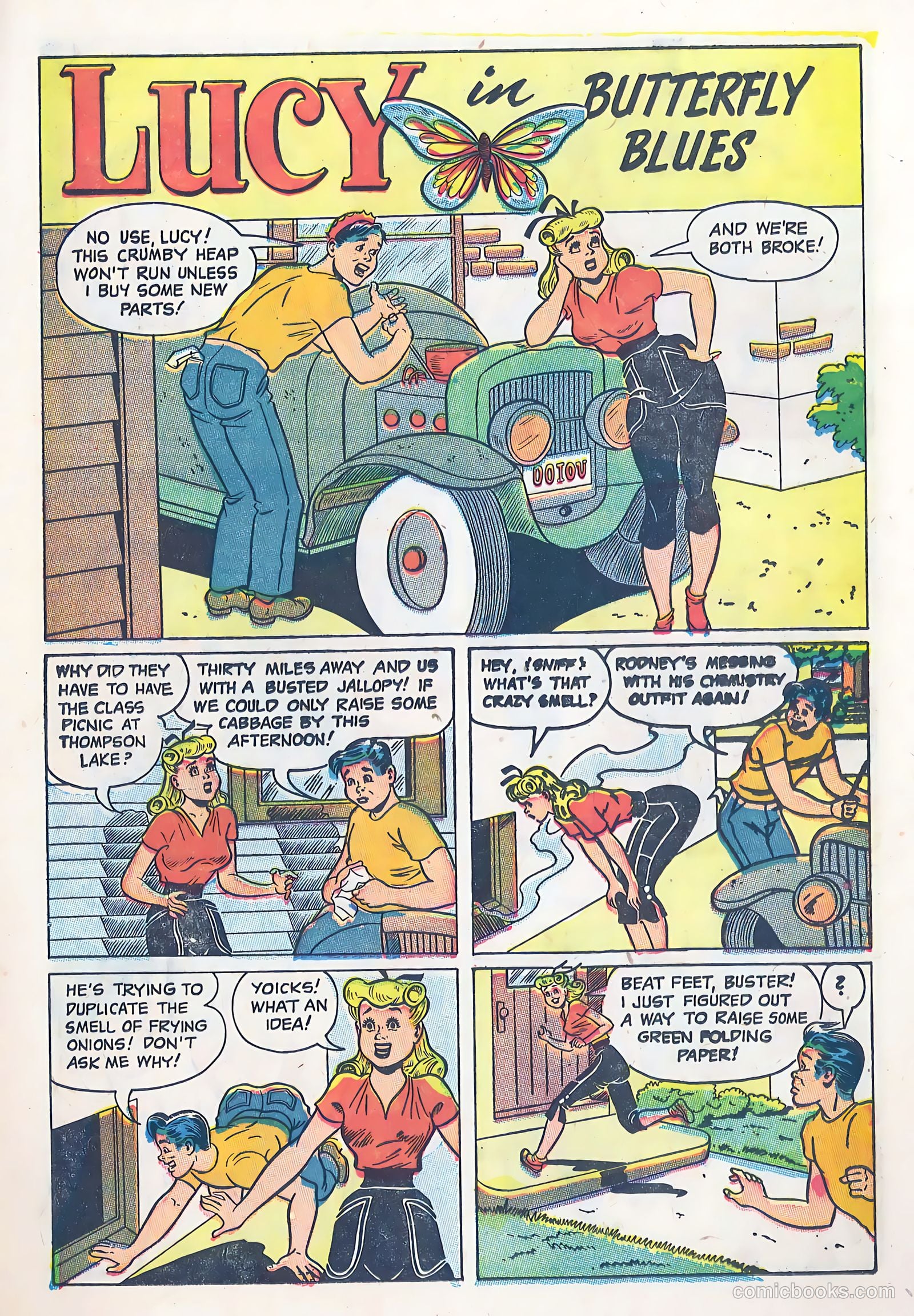 Lucy, The Real Gone Gal #4 — page 17 of 36