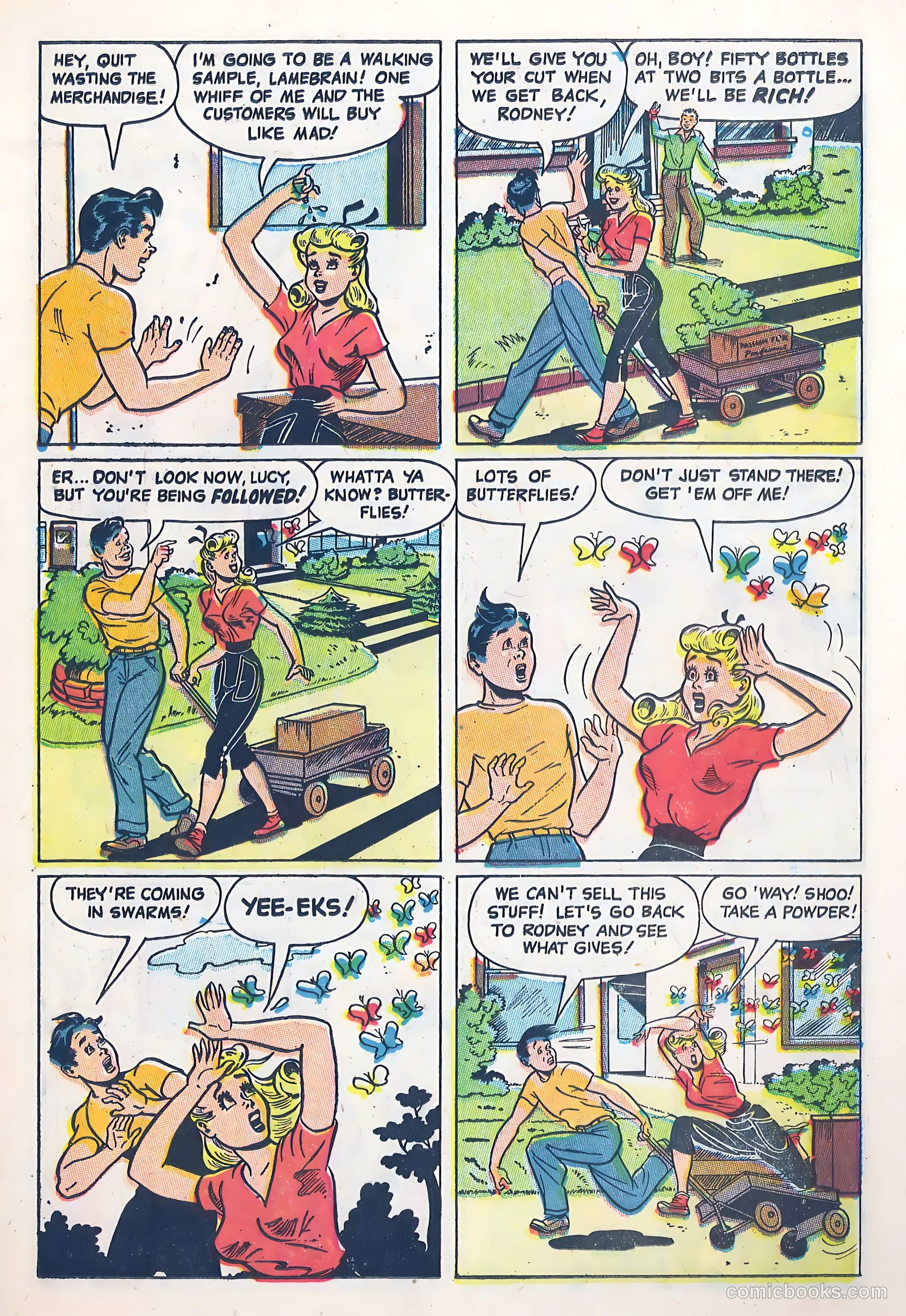 Lucy, The Real Gone Gal #4 — page 19 of 36