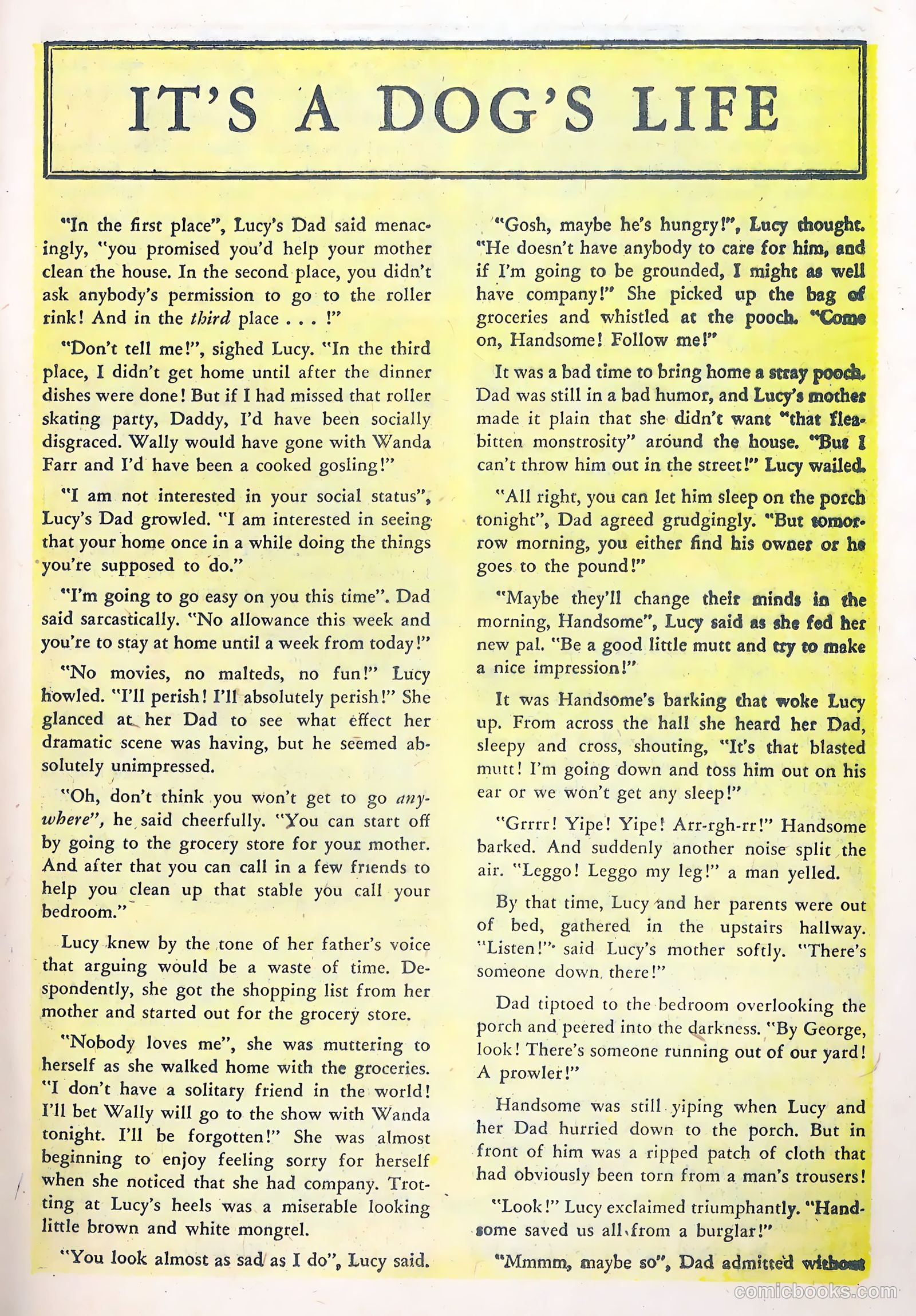 Lucy, The Real Gone Gal #4 — page 25 of 36