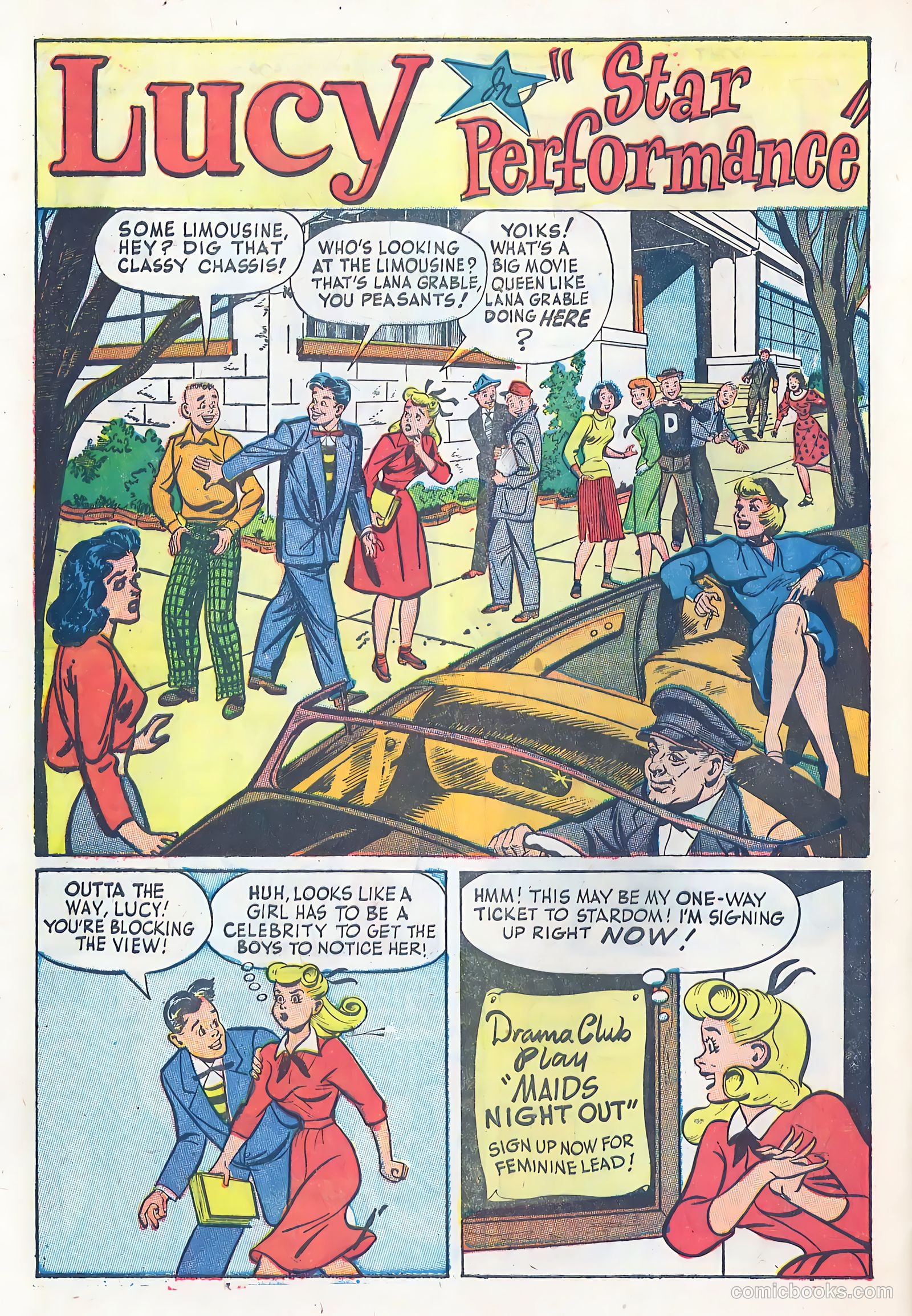 Lucy, The Real Gone Gal #4 — page 28 of 36