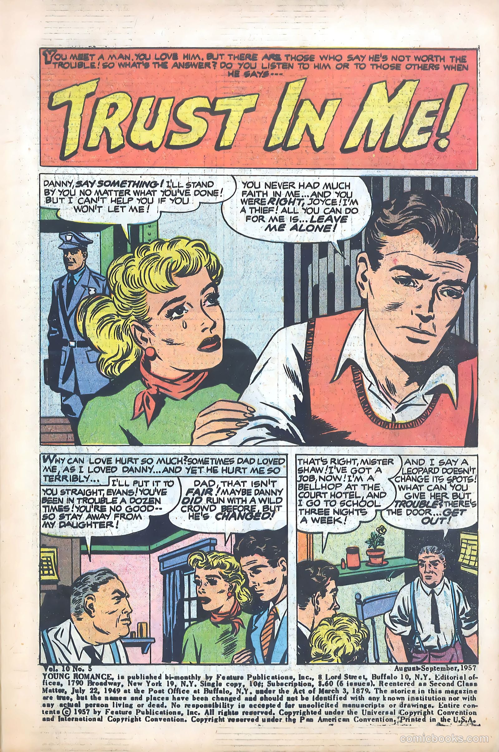 Young Romance #89 (1953) — page 3 of 36