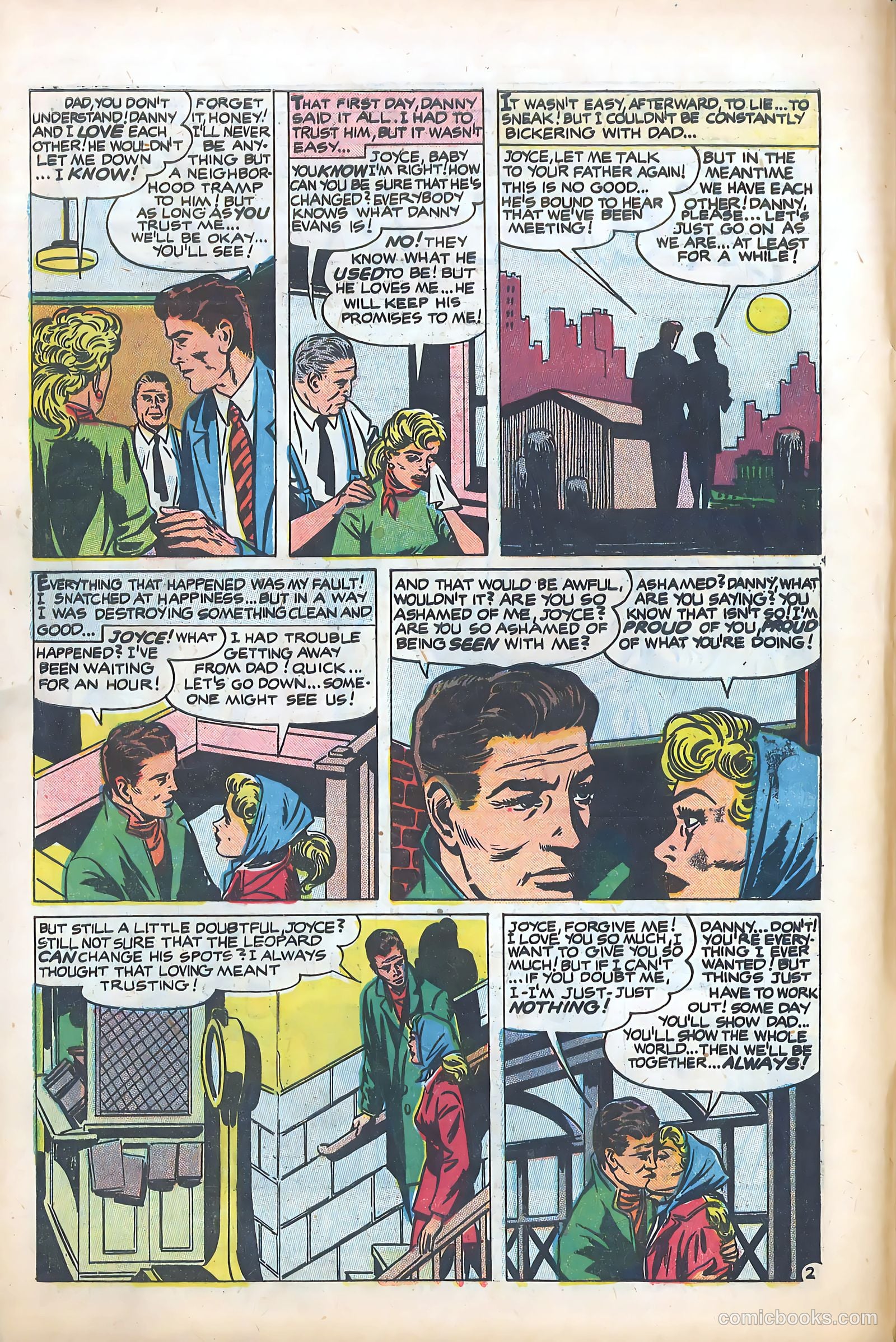 Young Romance #89 (1953) — page 4 of 36