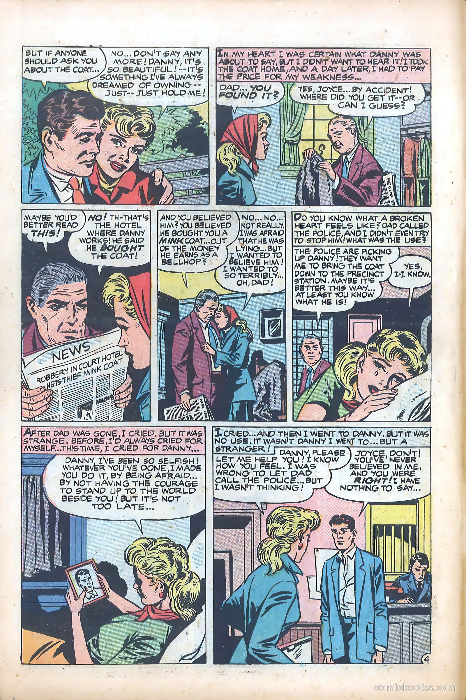 Young Romance #89 (1953) — page 6 of 36