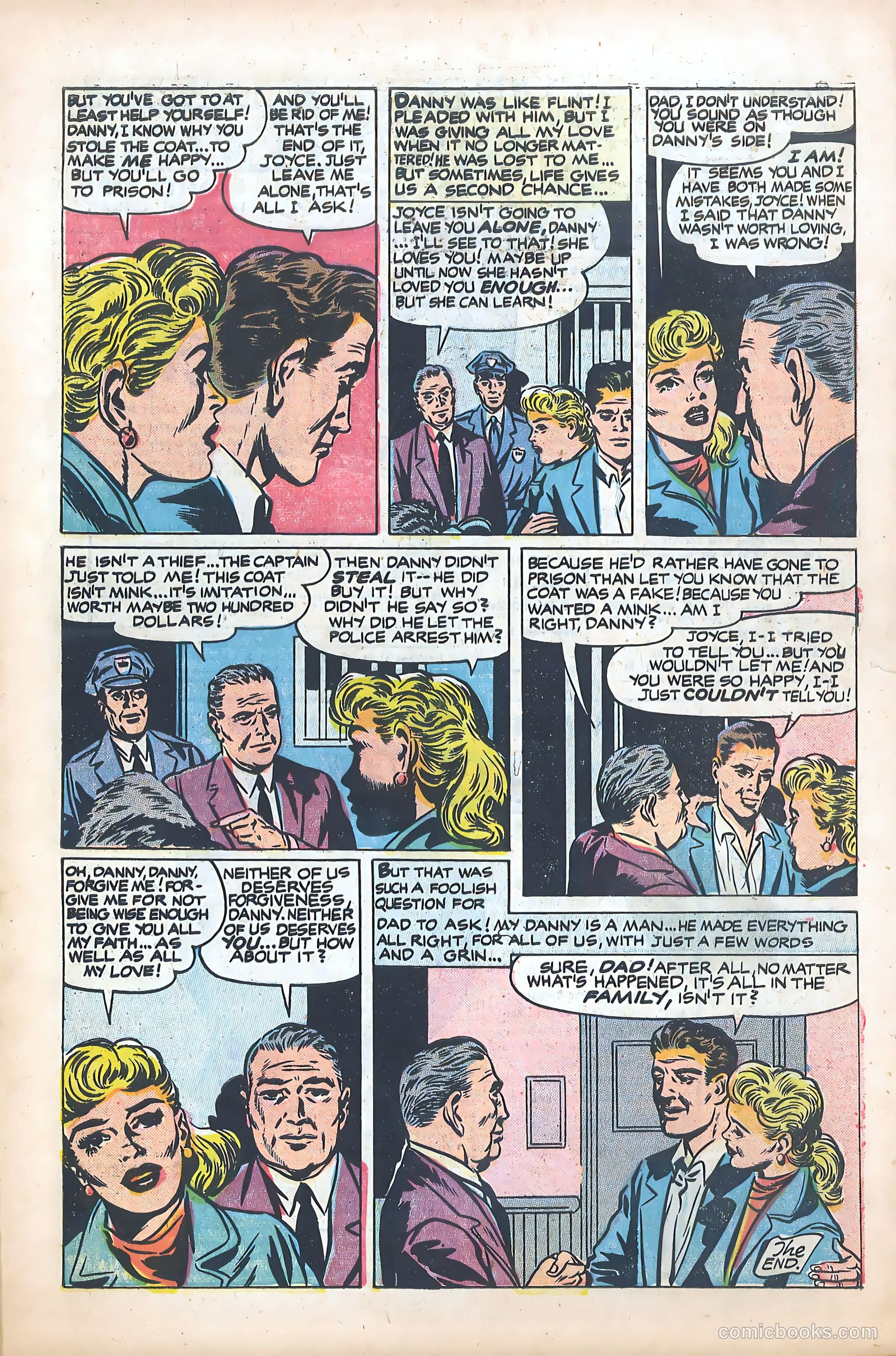 Young Romance #89 (1953) — page 7 of 36