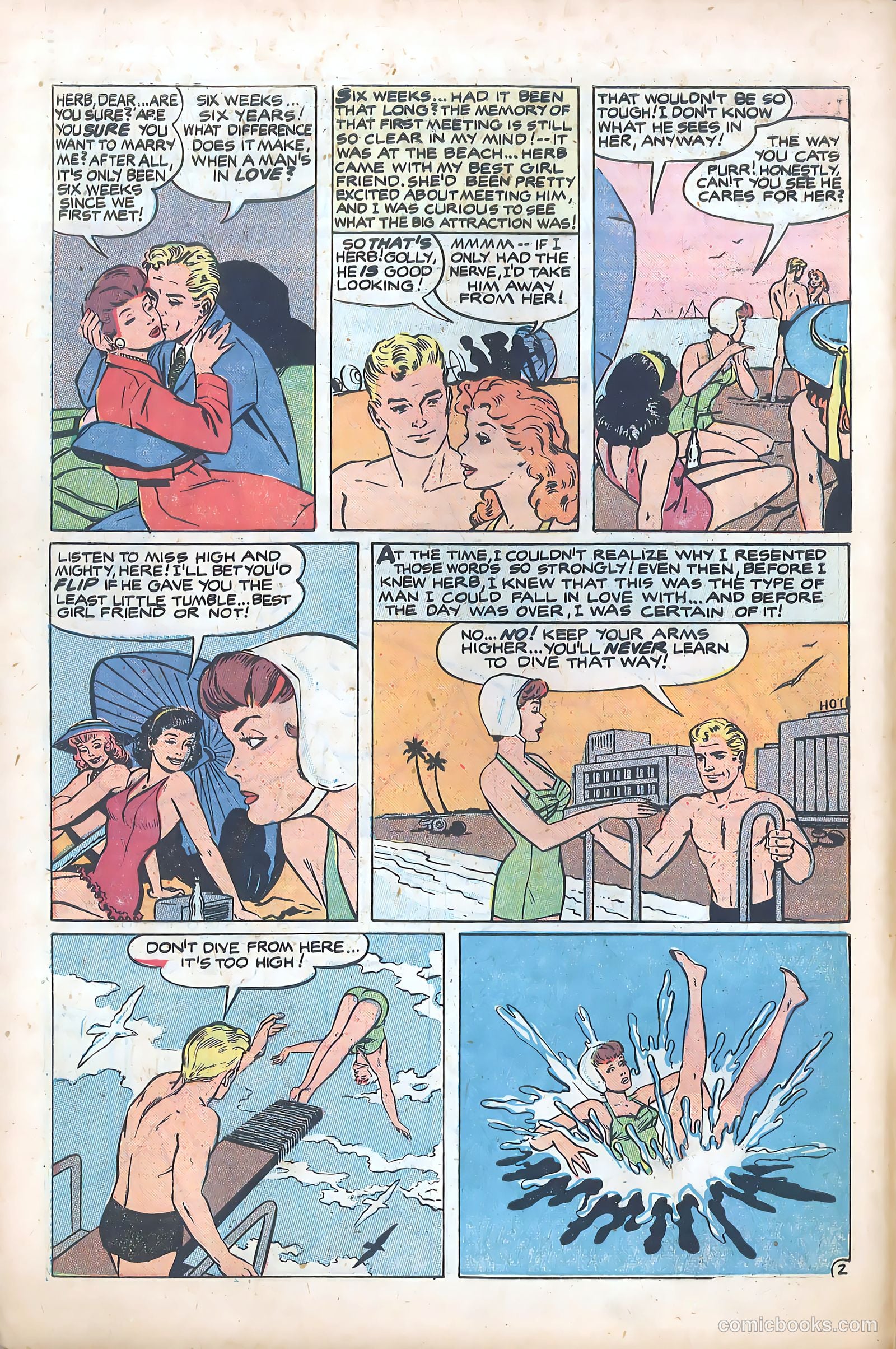 Young Romance #89 (1953) — page 10 of 36
