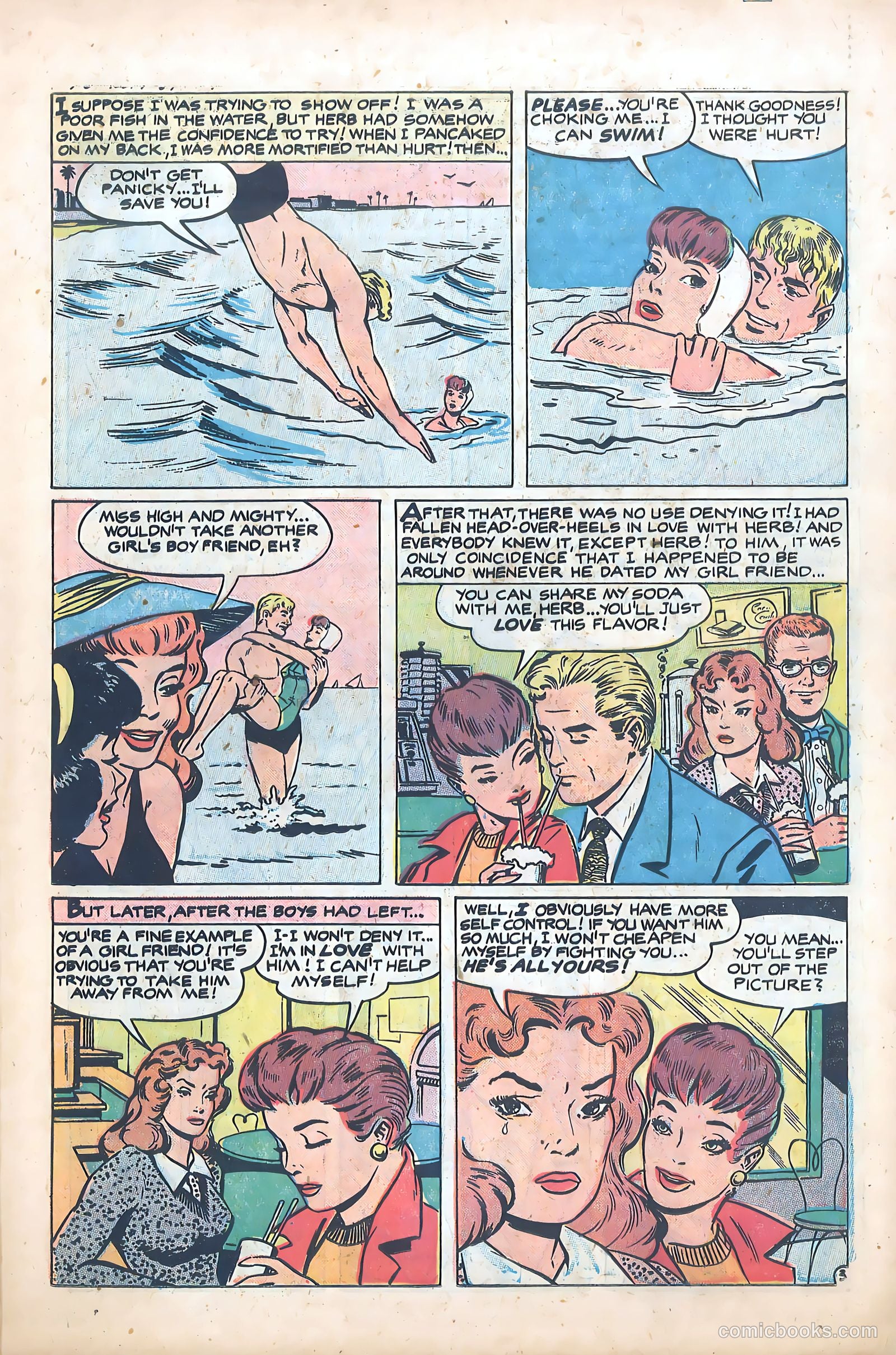 Young Romance #89 (1953) — page 11 of 36