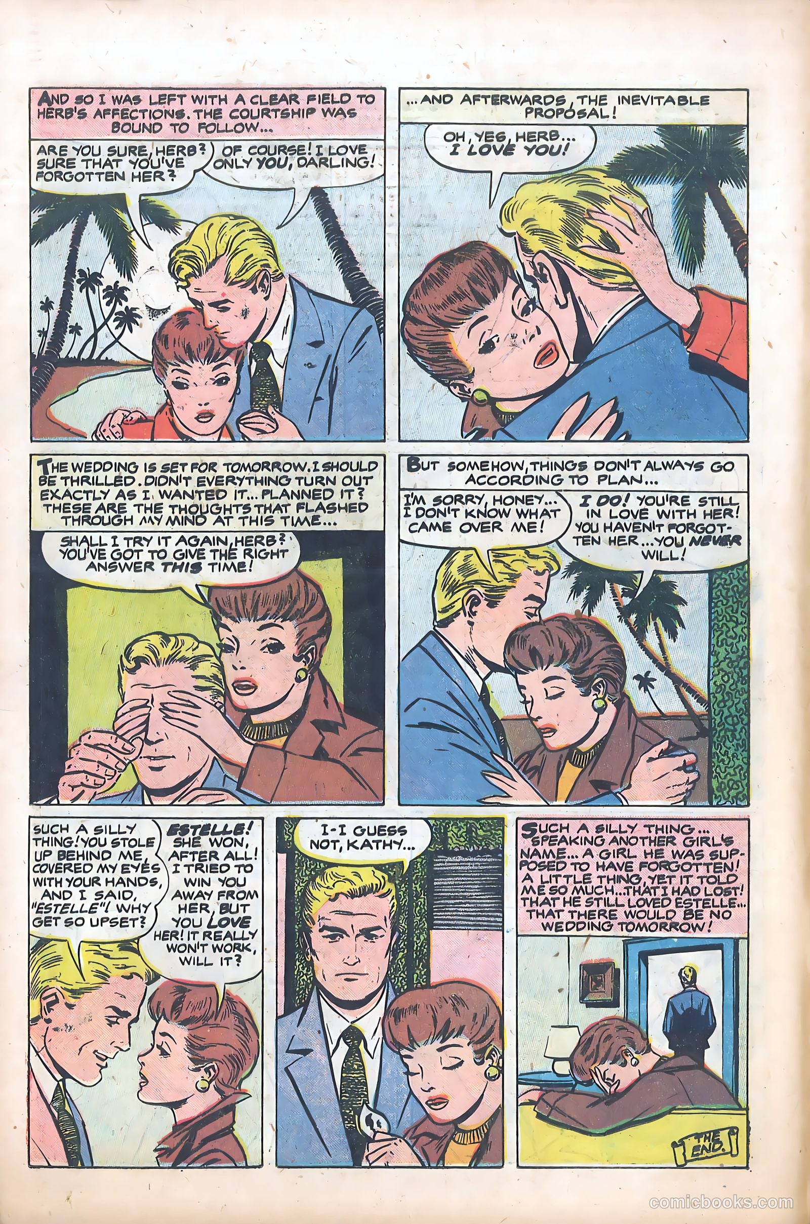 Young Romance #89 (1953) — page 12 of 36