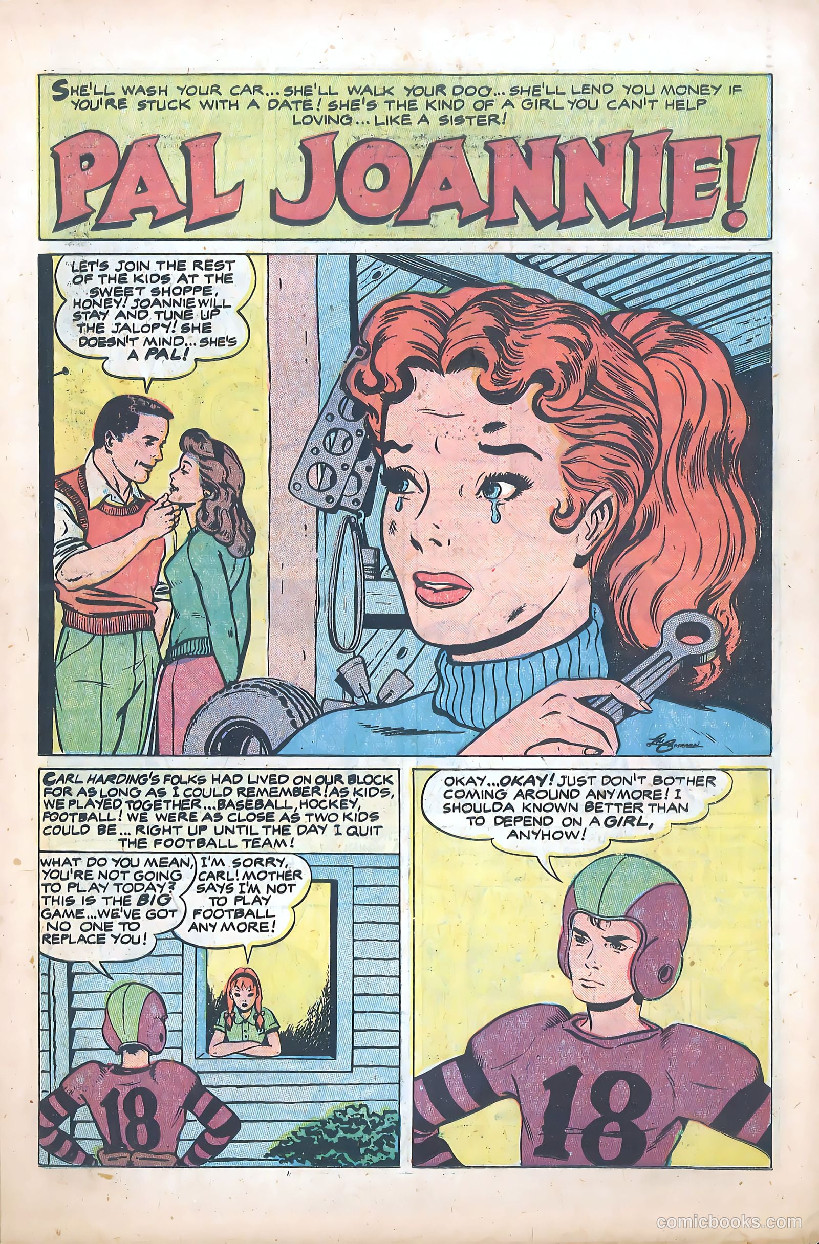 Young Romance #89 (1953) — page 15 of 36