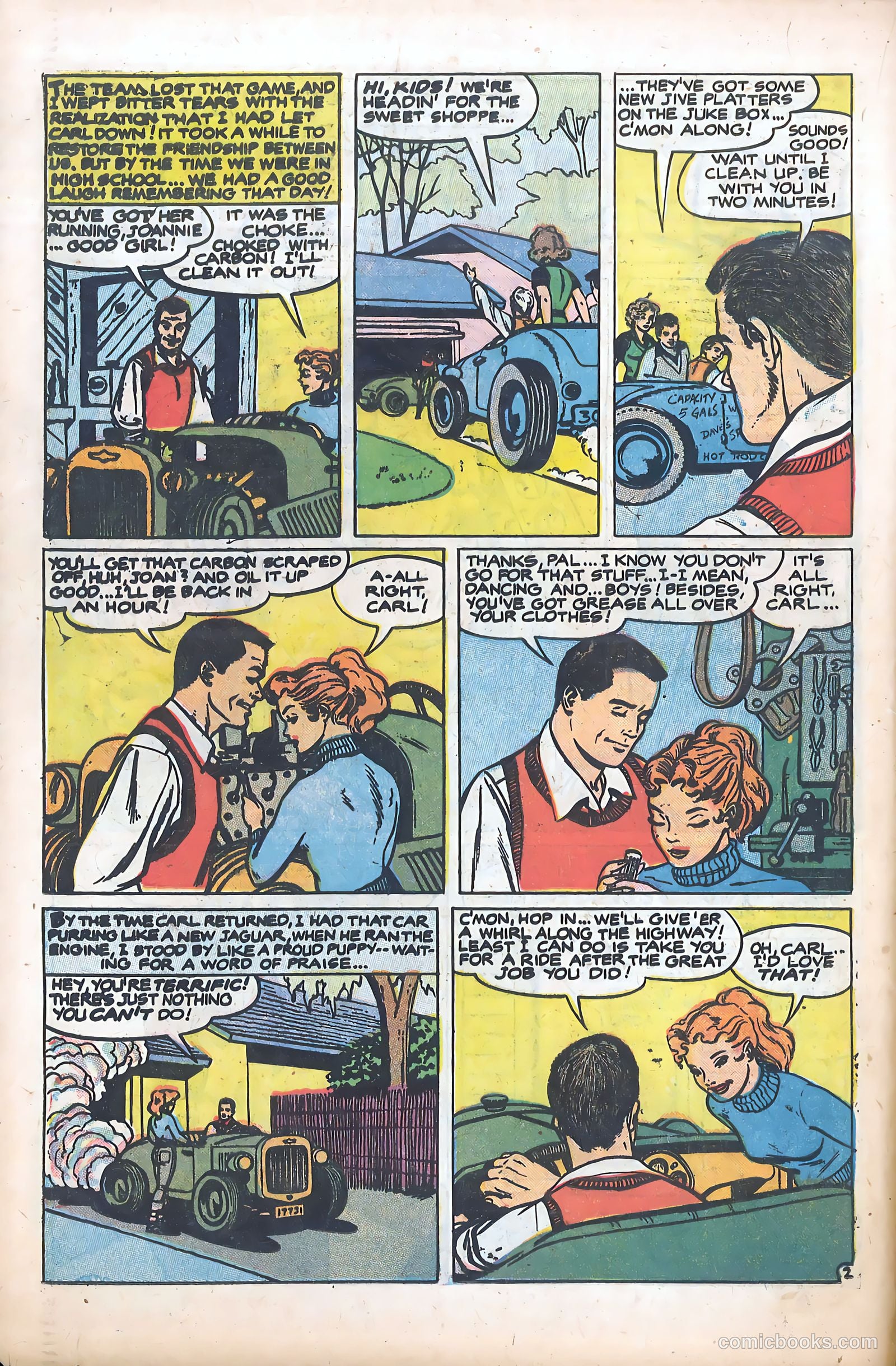 Young Romance #89 (1953) — page 16 of 36