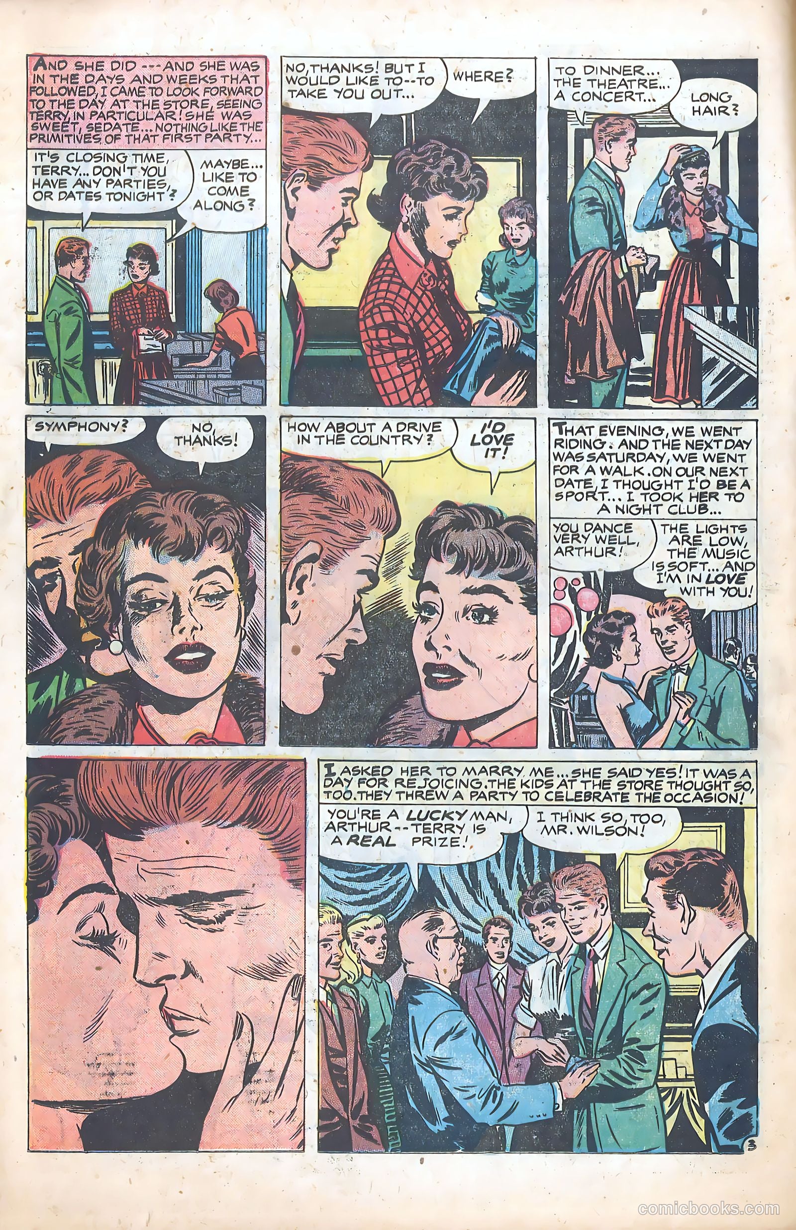 Young Romance #89 (1953) — page 22 of 36