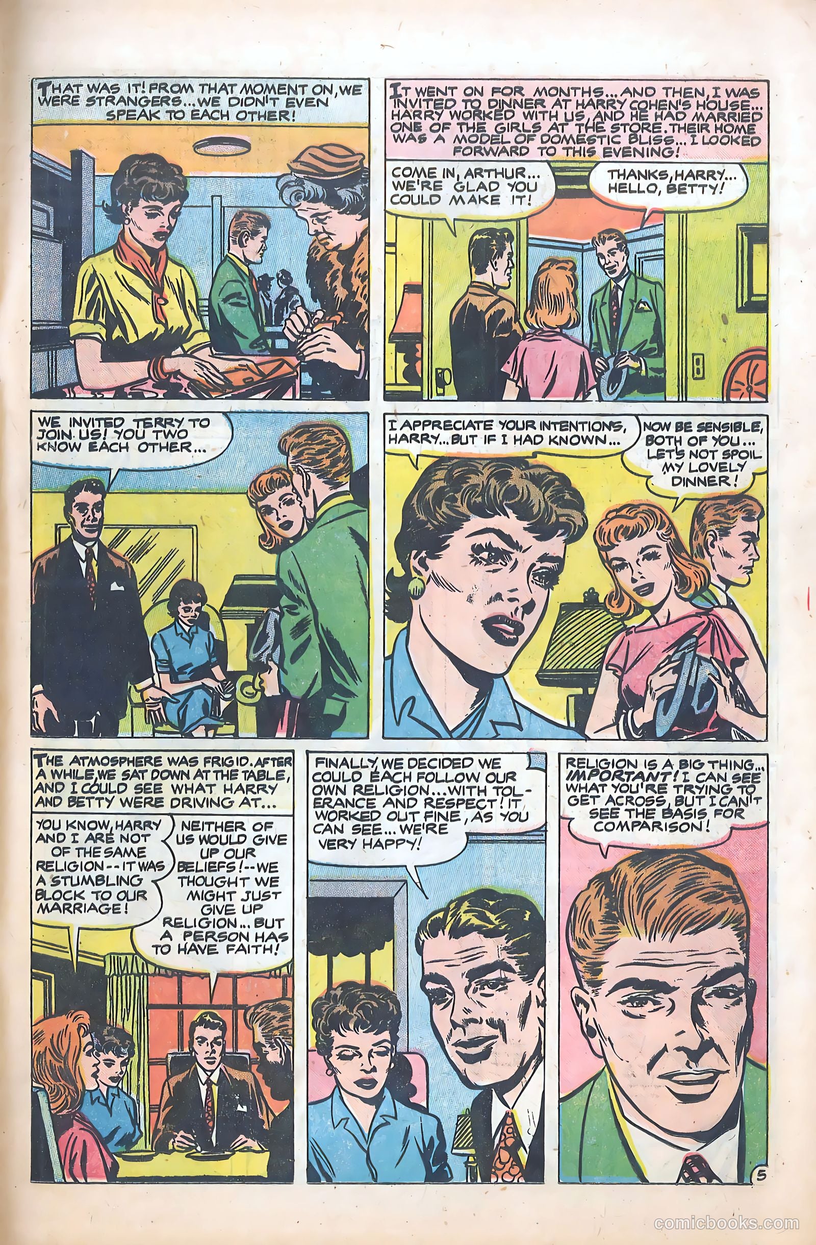 Young Romance #89 (1953) — page 25 of 36