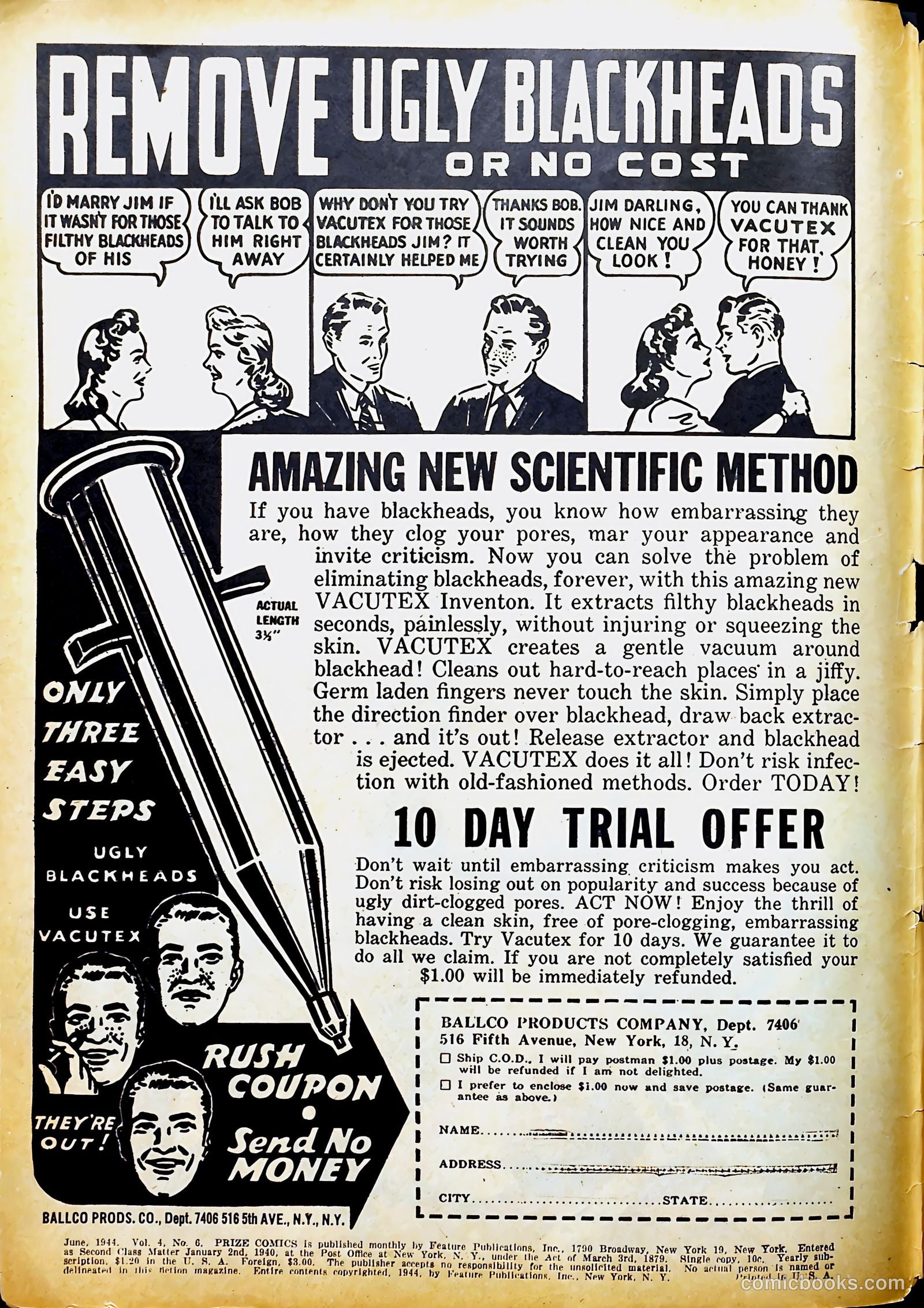 Prize Comics #42 (1940) — page 2 of 60