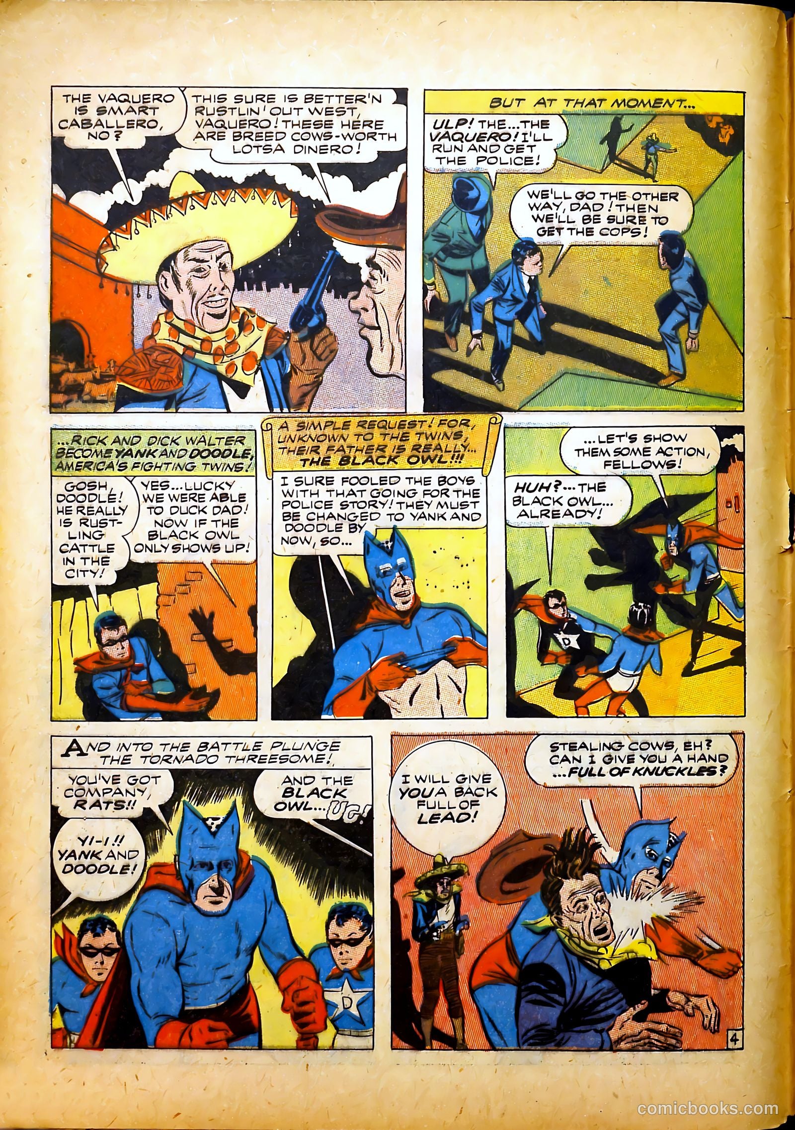 Prize Comics #42 (1940) — page 6 of 60