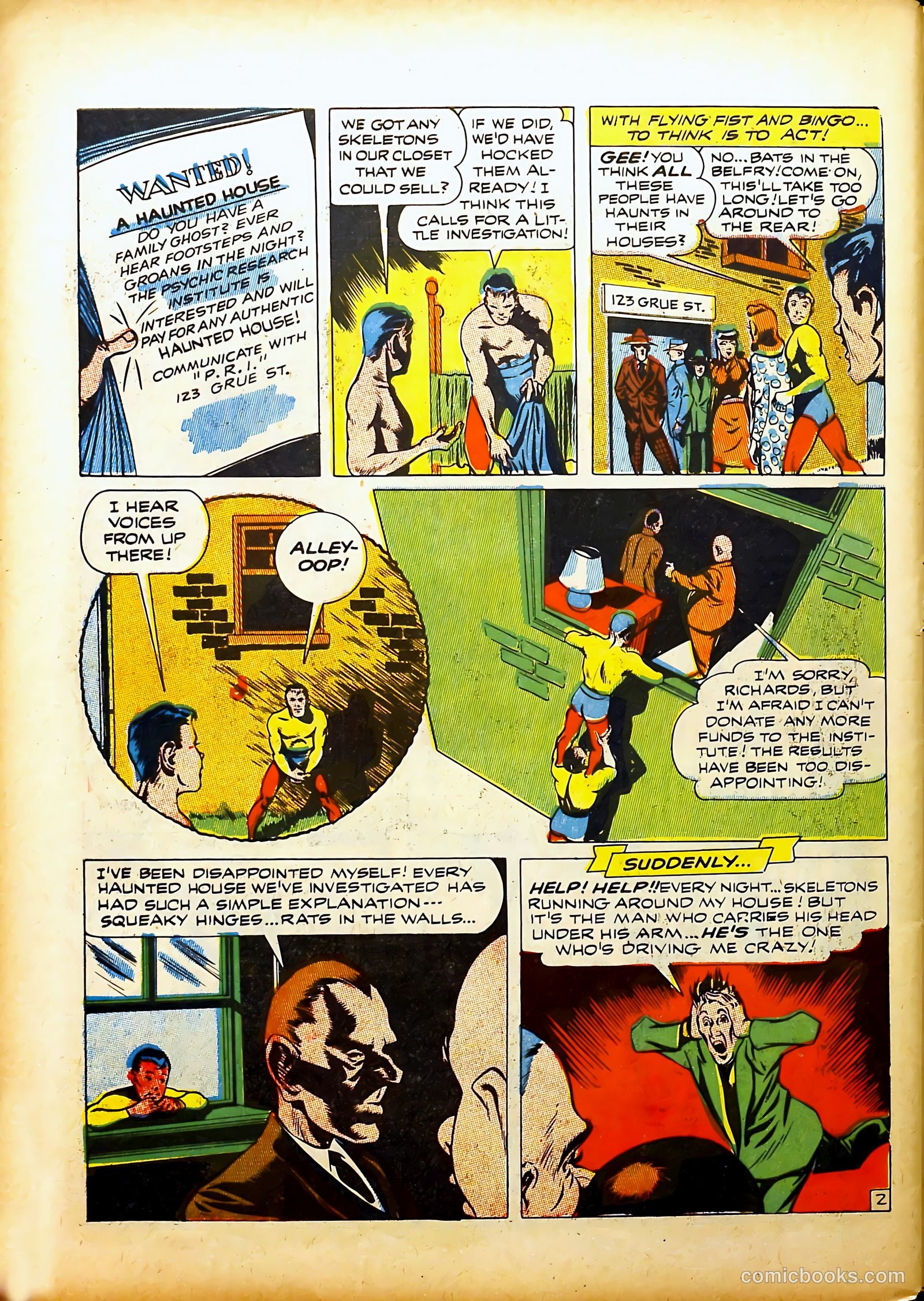 Prize Comics #42 (1940) — page 50 of 60