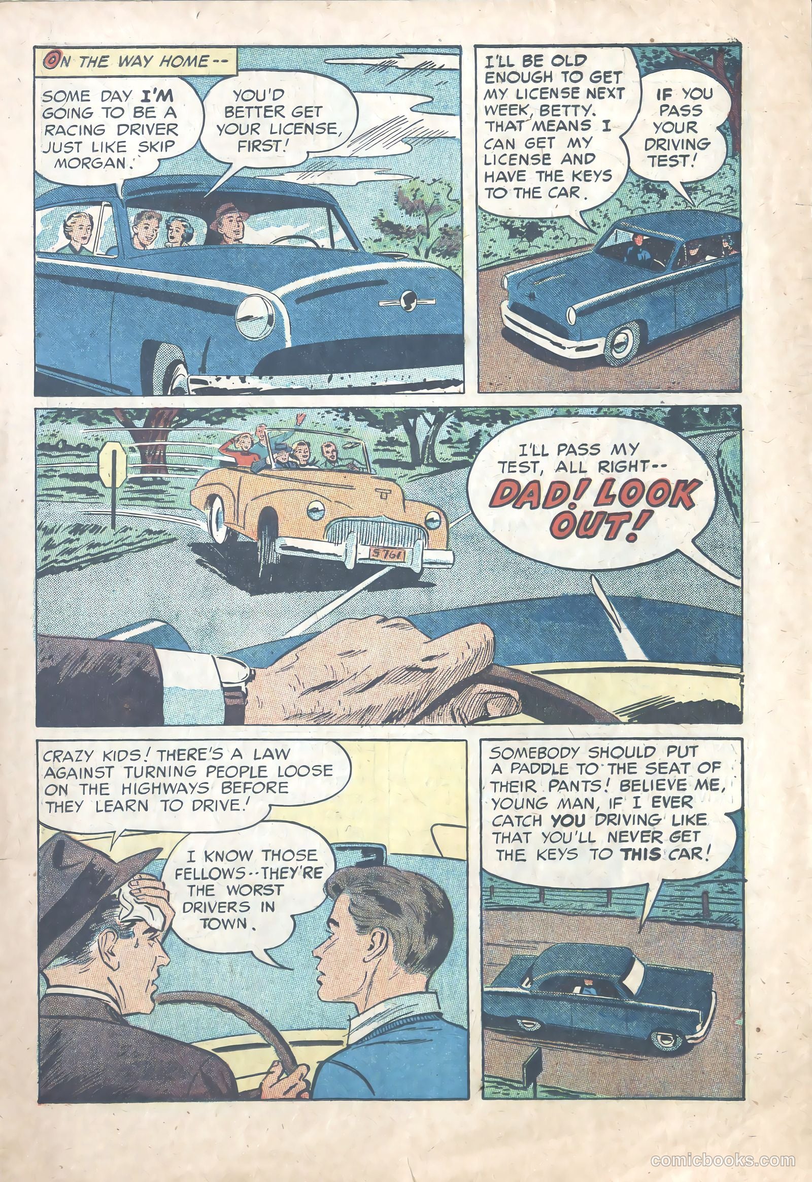 Tommy Gets the Keys #nn (1954) — page 5 of 32