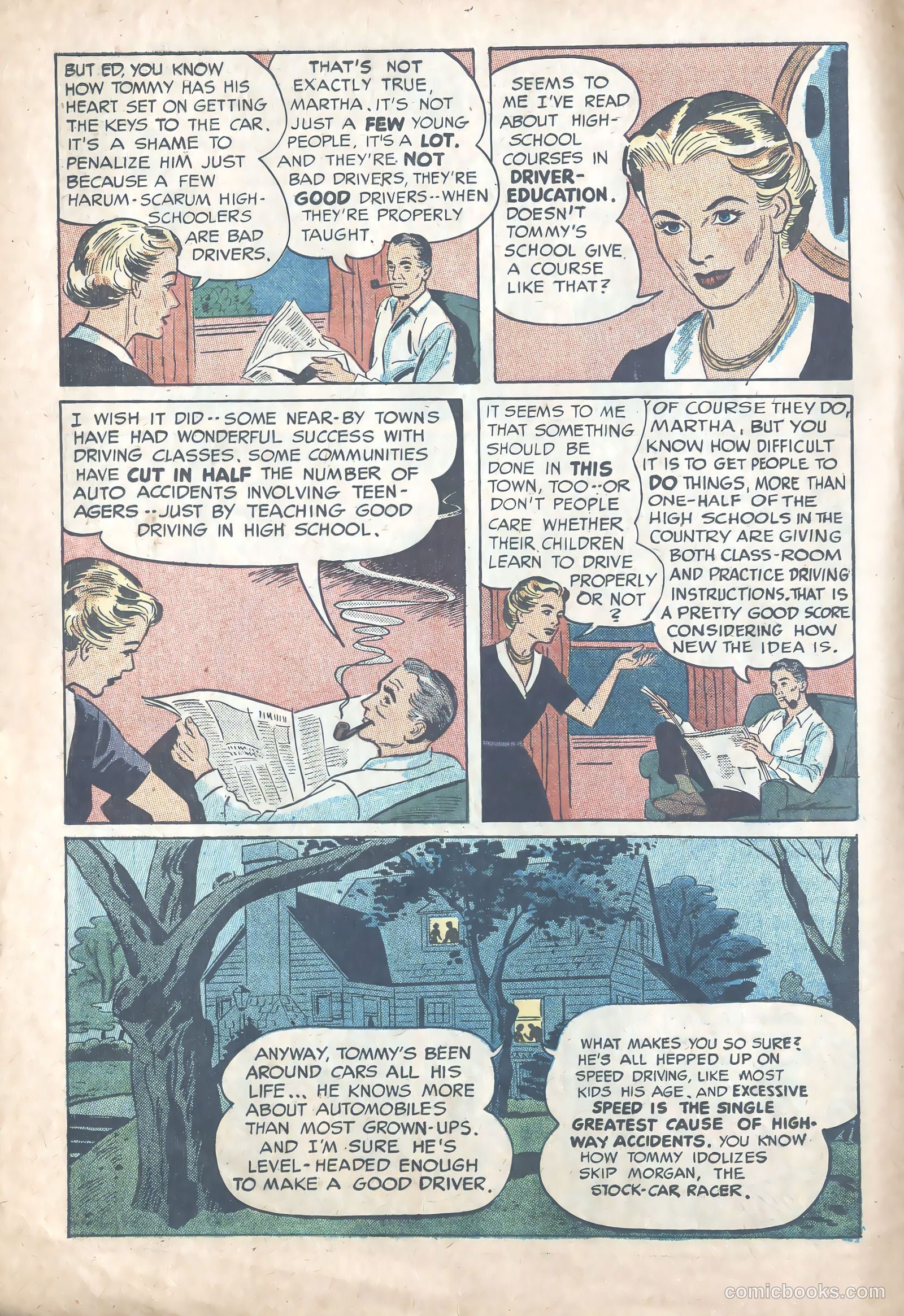 Tommy Gets the Keys #nn (1954) — page 8 of 32