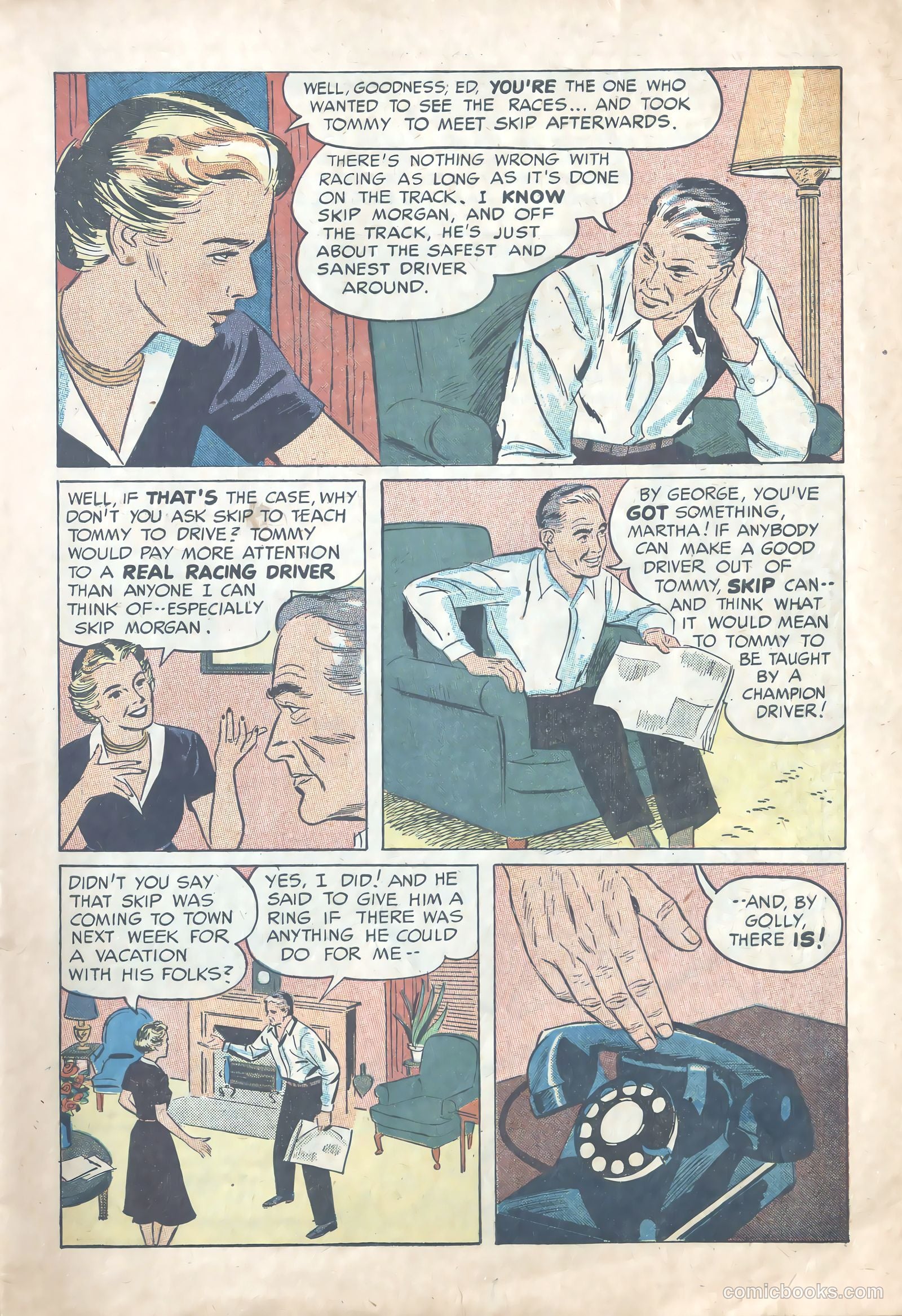 Tommy Gets the Keys #nn (1954) — page 9 of 32