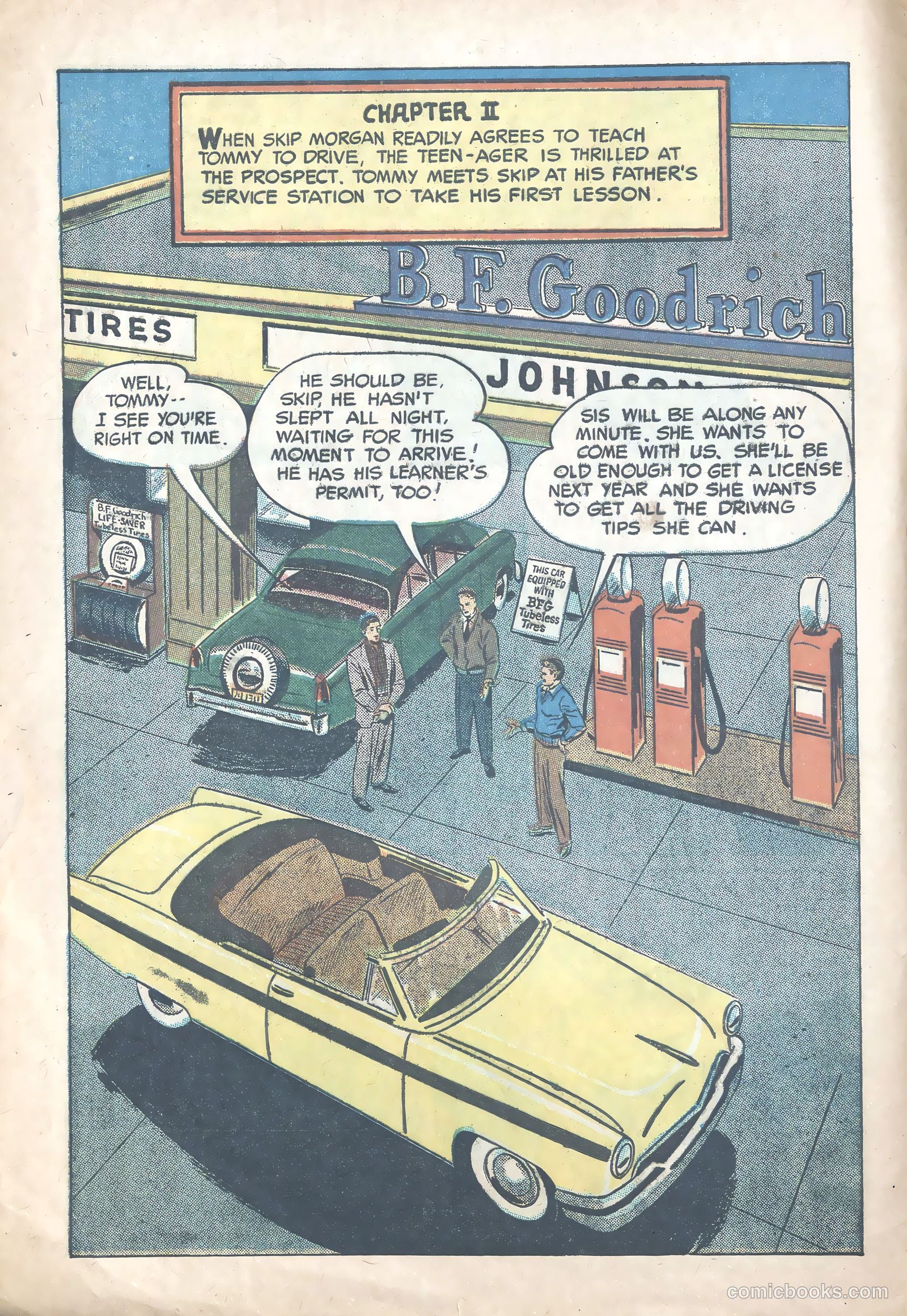 Tommy Gets the Keys #nn (1954) — page 10 of 32