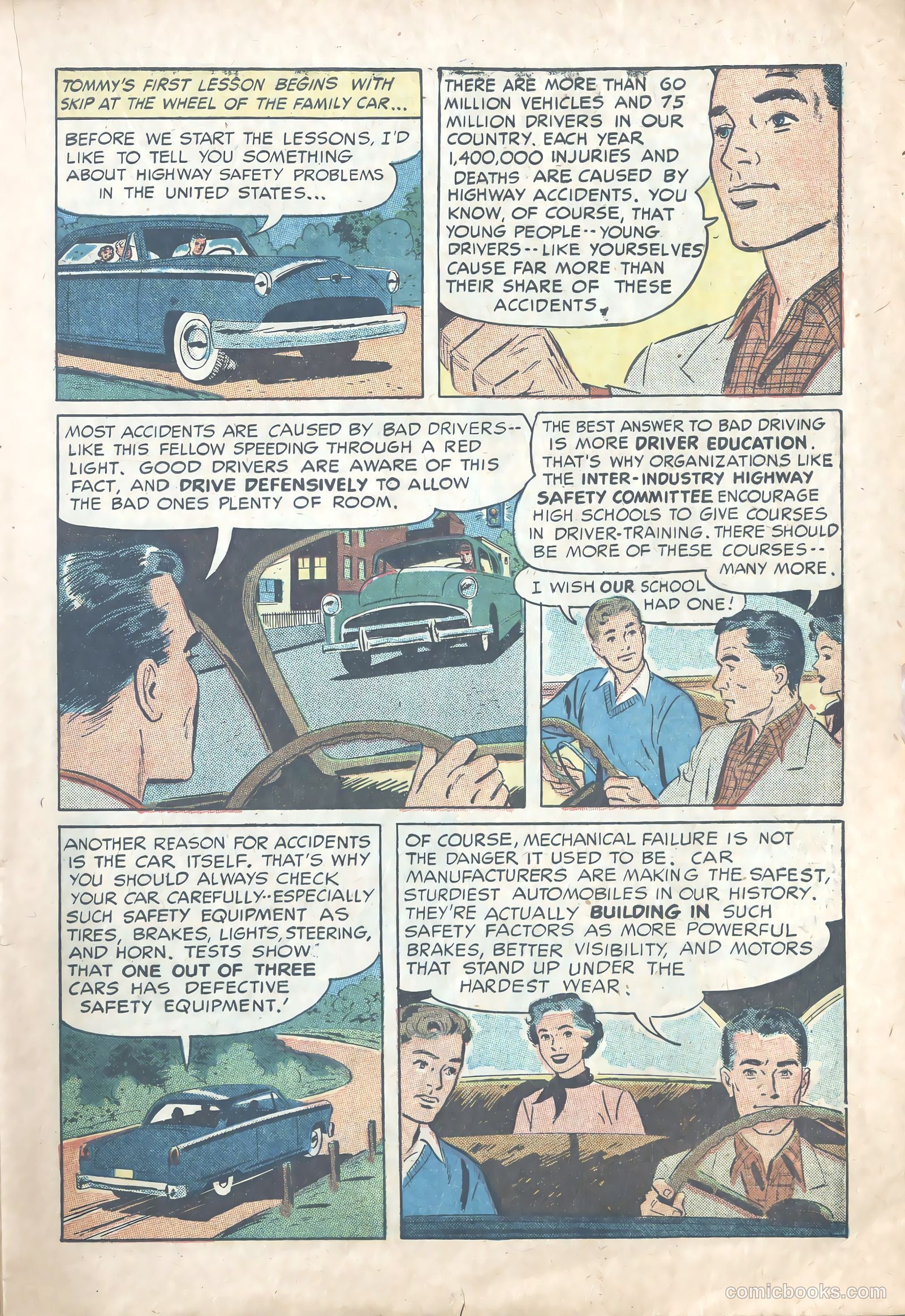 Tommy Gets the Keys #nn (1954) — page 13 of 32