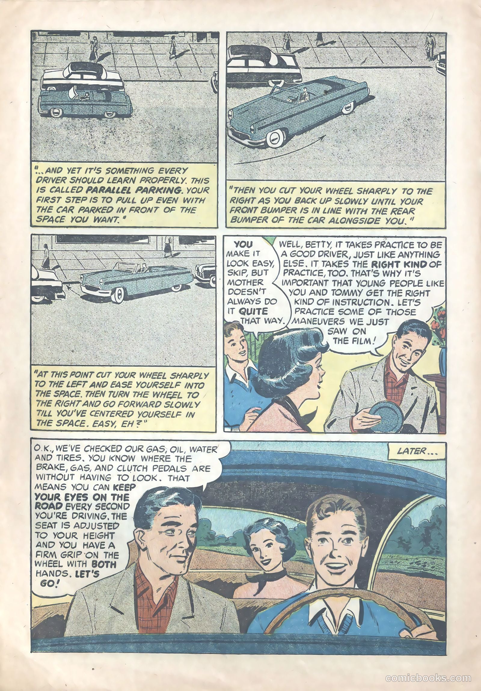 Tommy Gets the Keys #nn (1954) — page 18 of 32