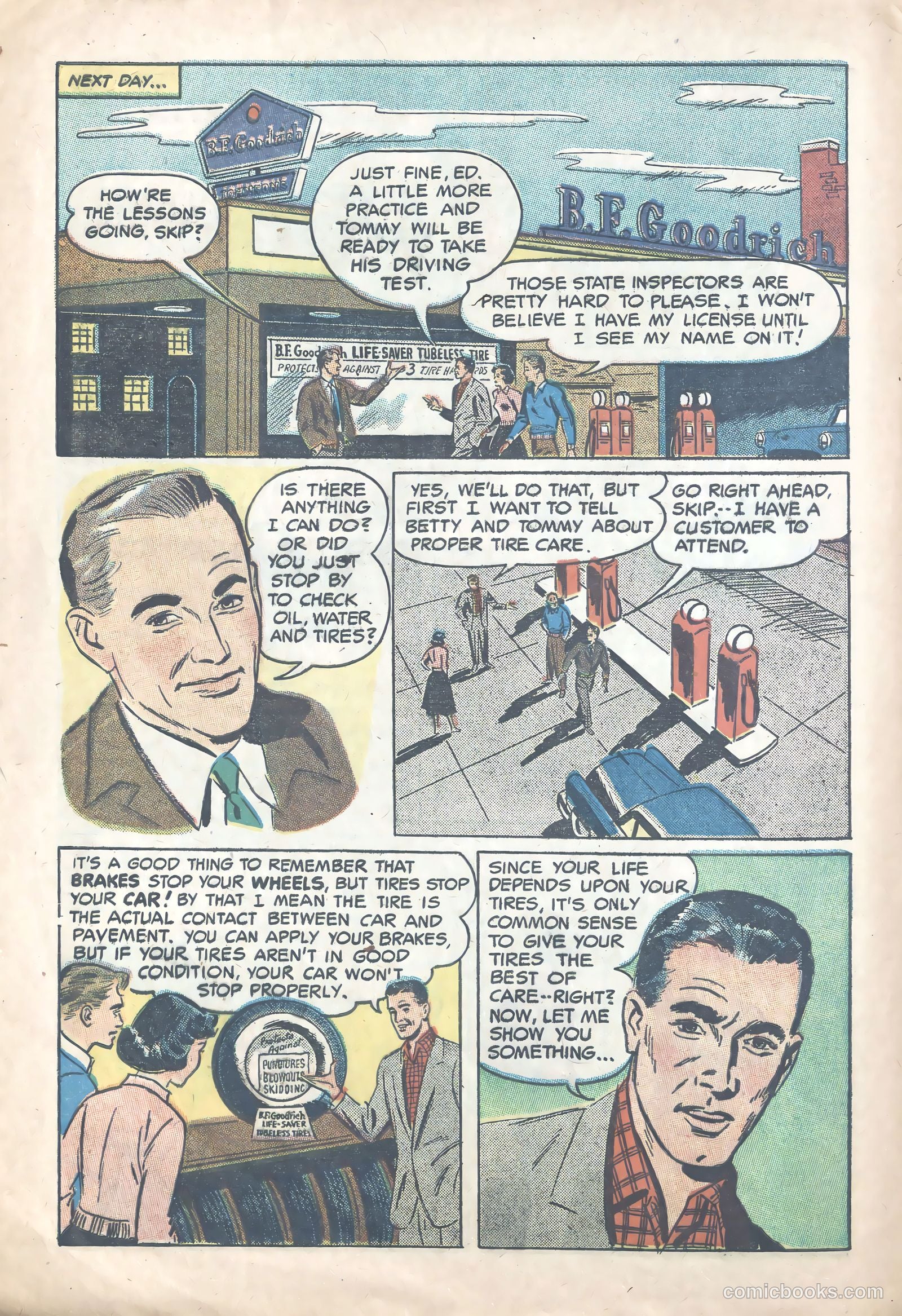 Tommy Gets the Keys #nn (1954) — page 22 of 32