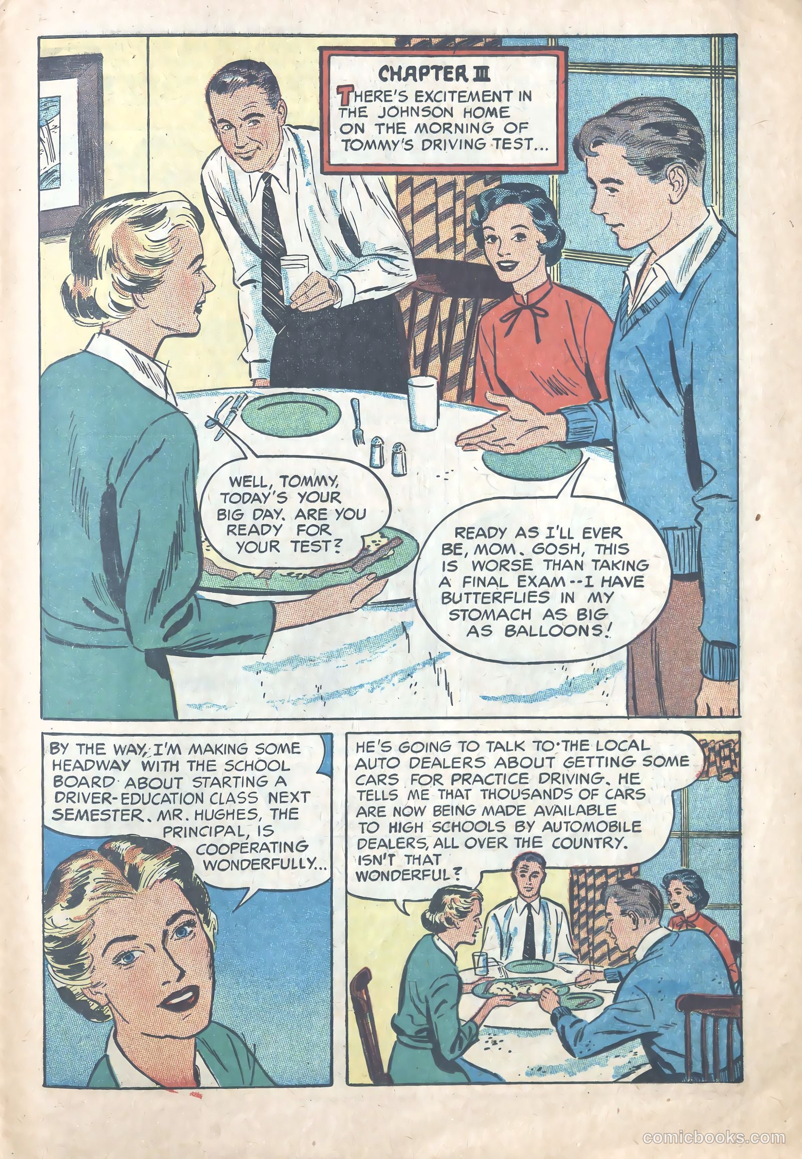 Tommy Gets the Keys #nn (1954) — page 25 of 32