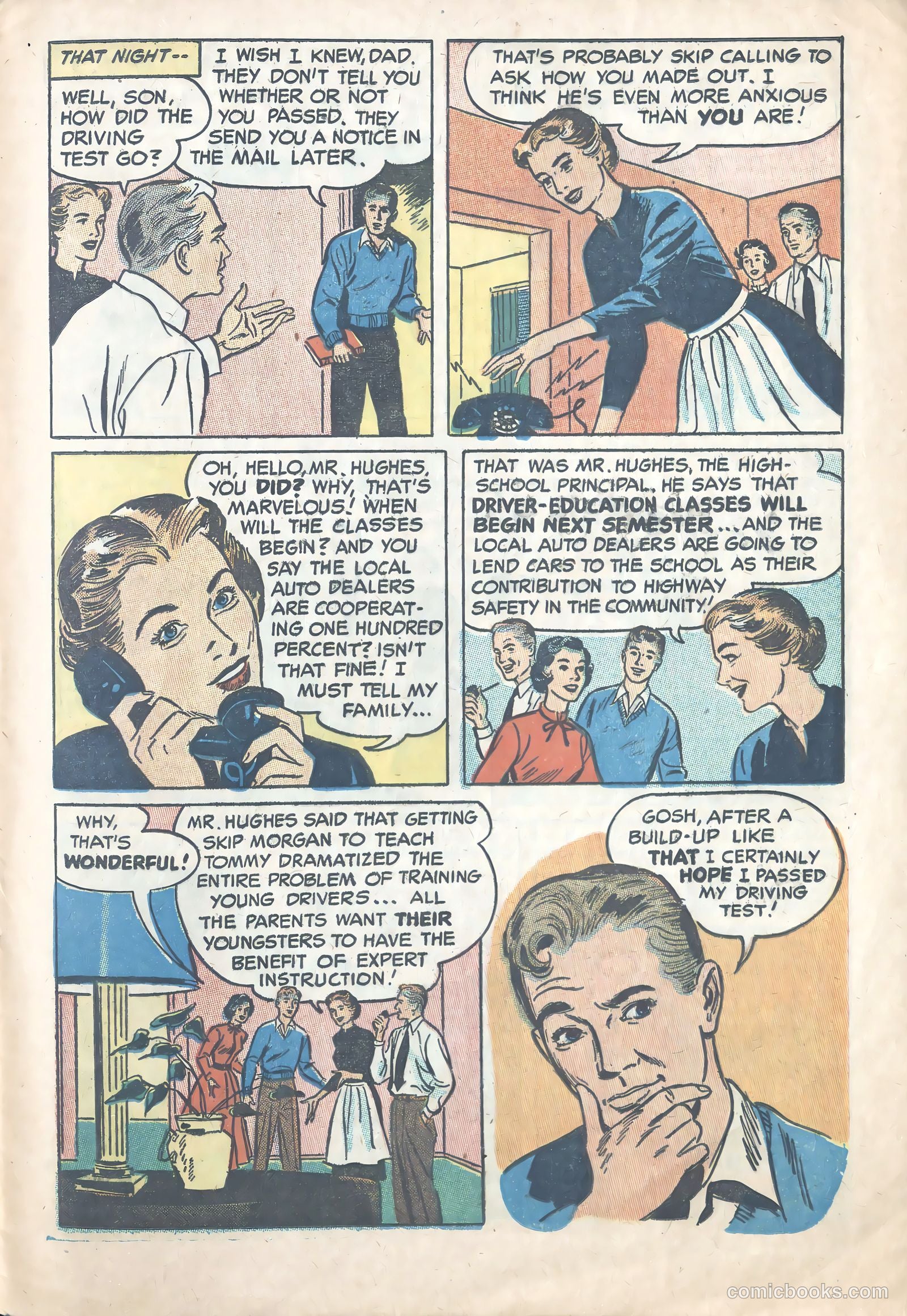 Tommy Gets the Keys #nn (1954) — page 27 of 32