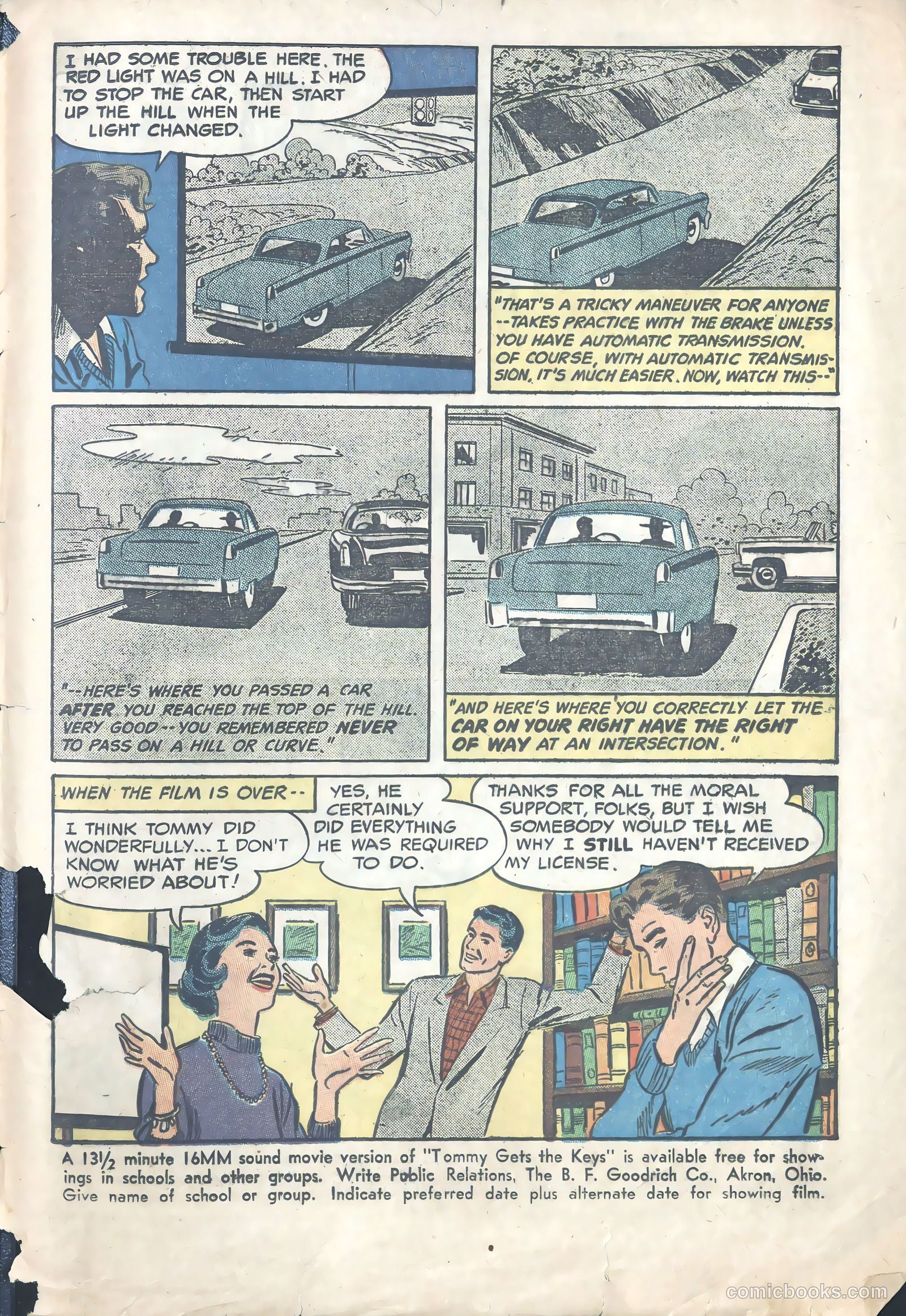 Tommy Gets the Keys #nn (1954) — page 31 of 32