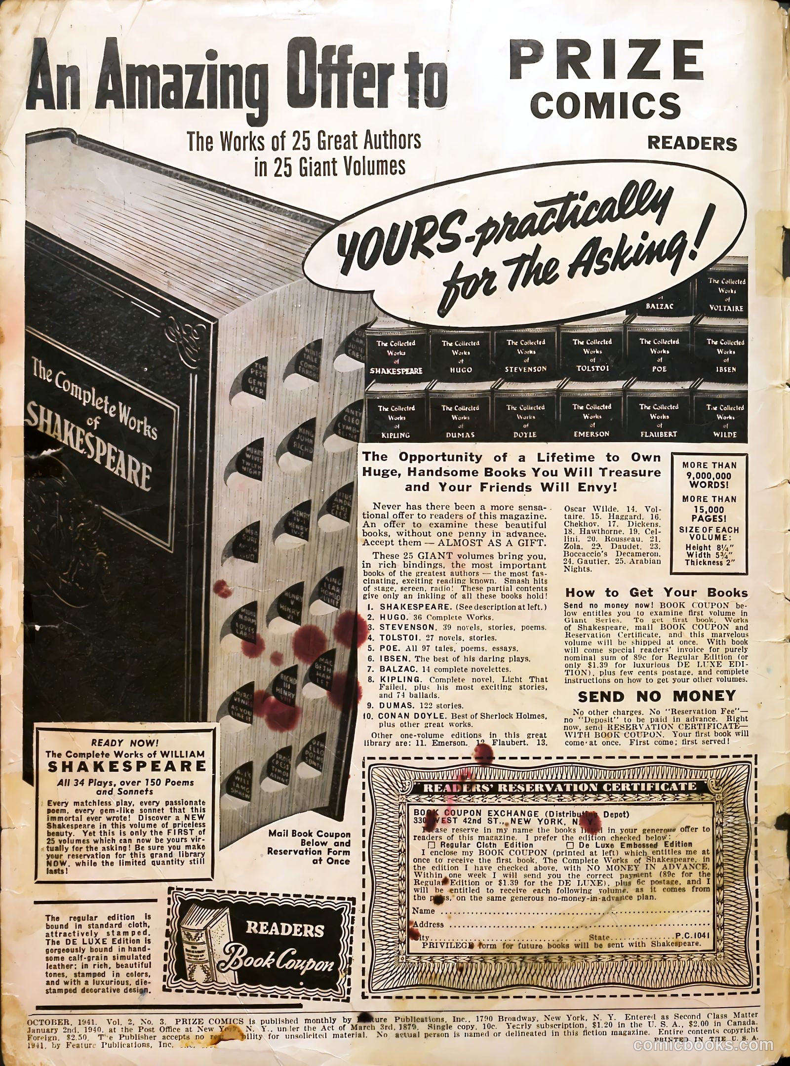 Prize Comics #15 (1940) — page 2 of 68