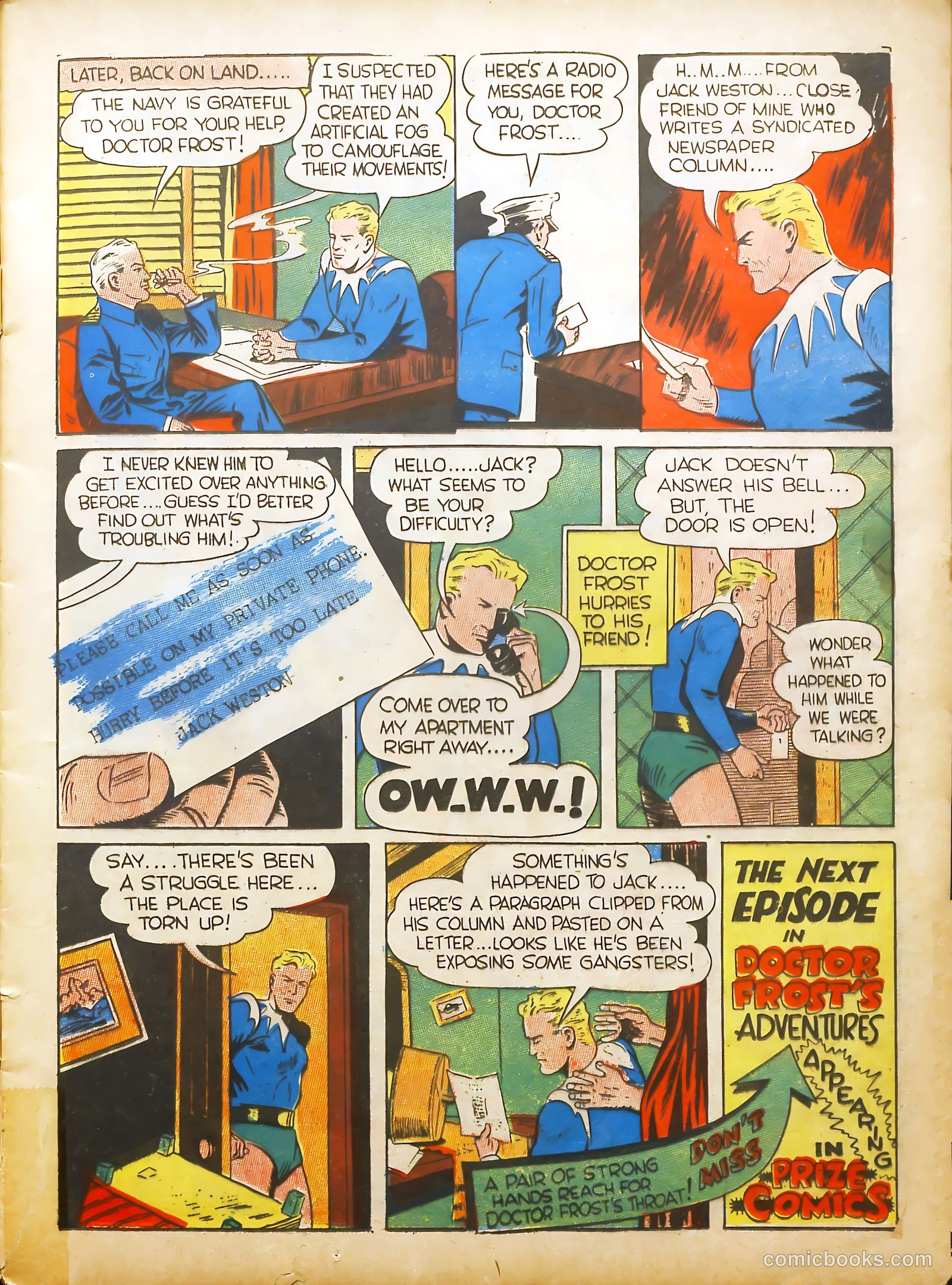 Prize Comics #15 (1940) — page 21 of 68
