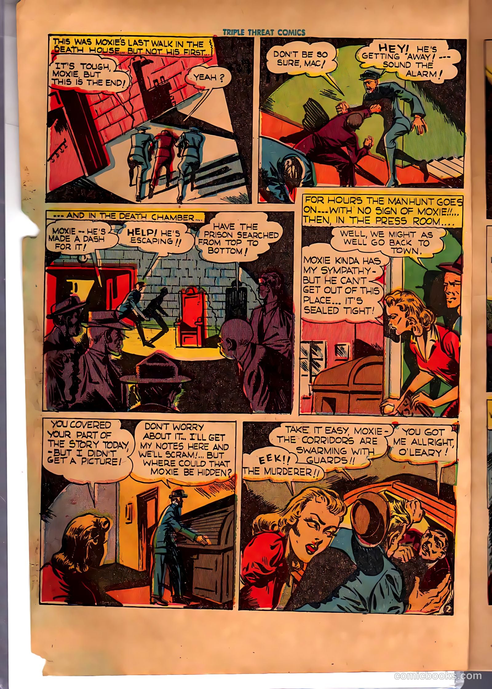 triple threat comics 1945 raw #nn (1945) — page 4 of 52