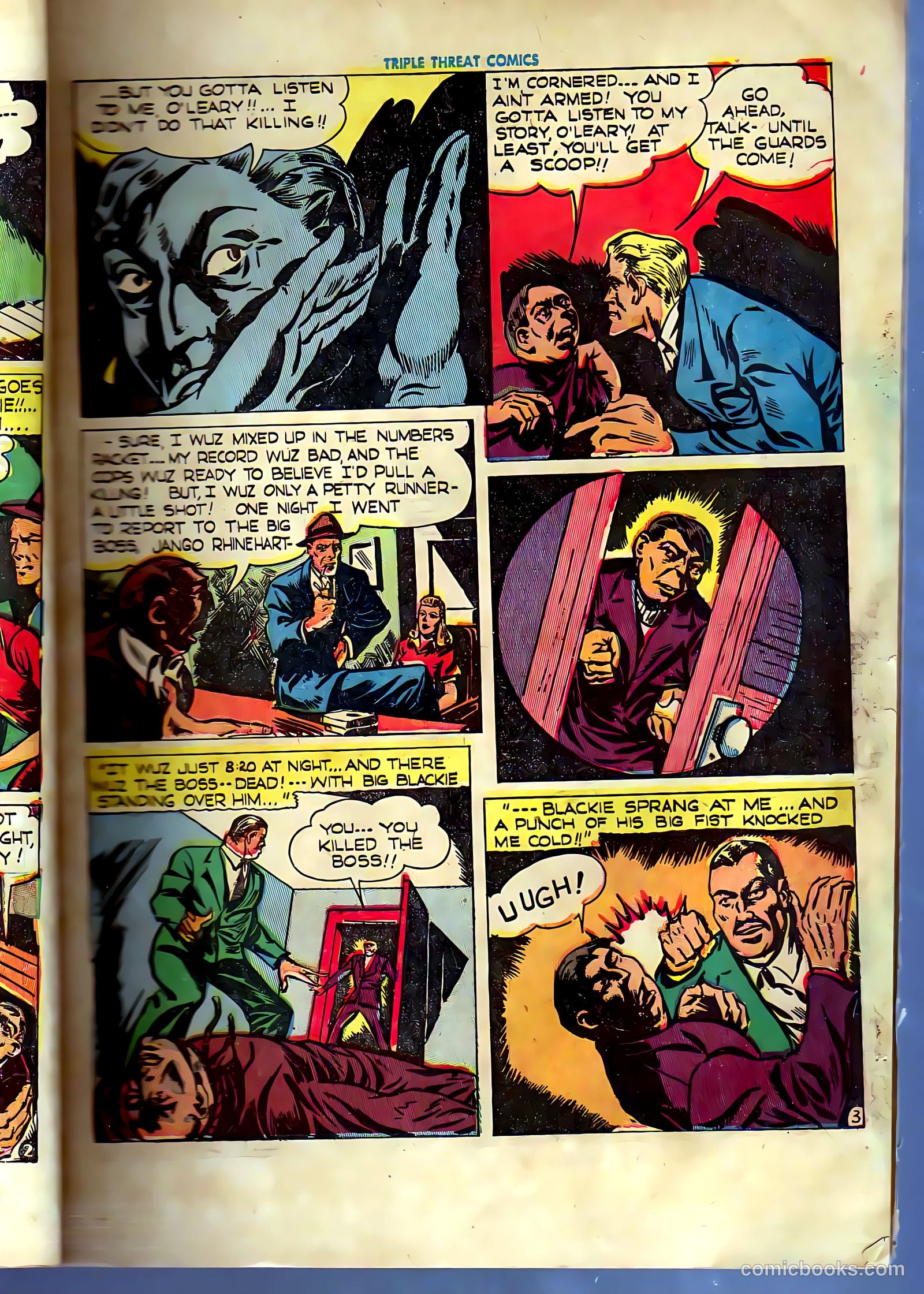 triple threat comics 1945 raw #nn (1945) — page 5 of 52