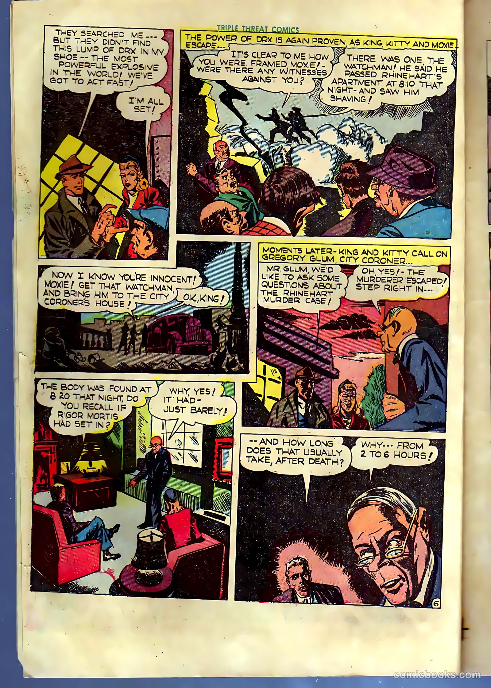 triple threat comics 1945 raw #nn (1945) — page 8 of 52