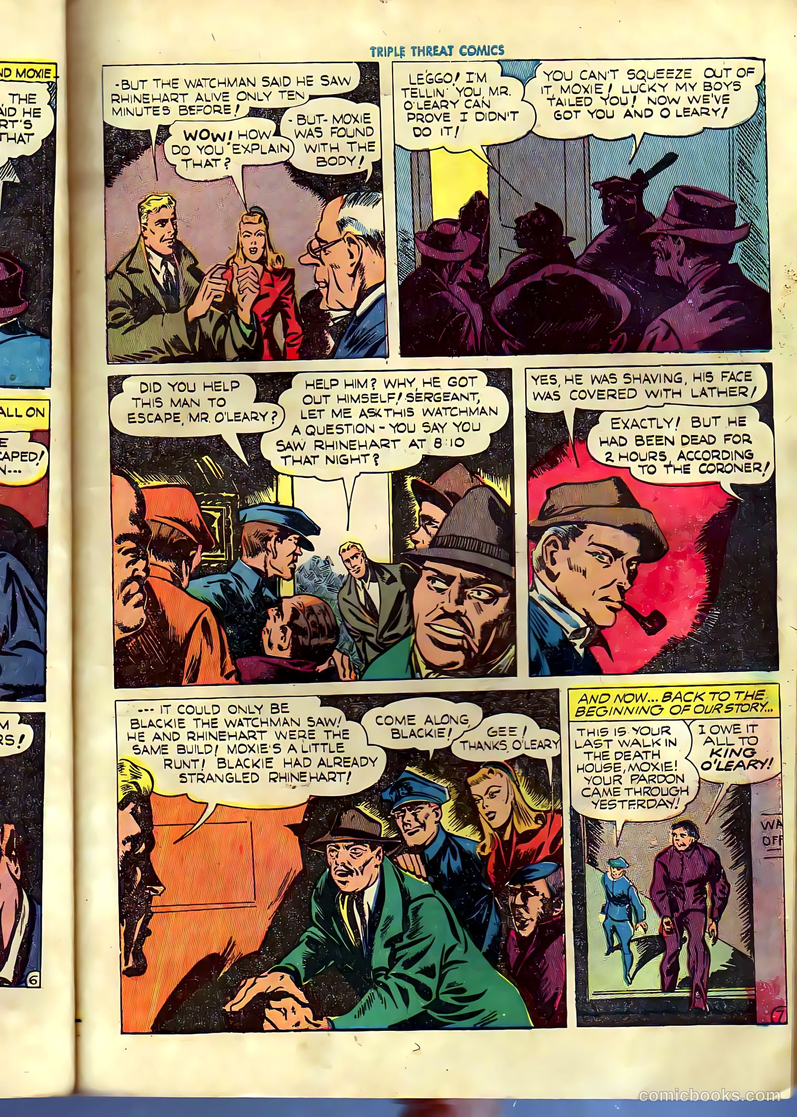 triple threat comics 1945 raw #nn (1945) — page 9 of 52