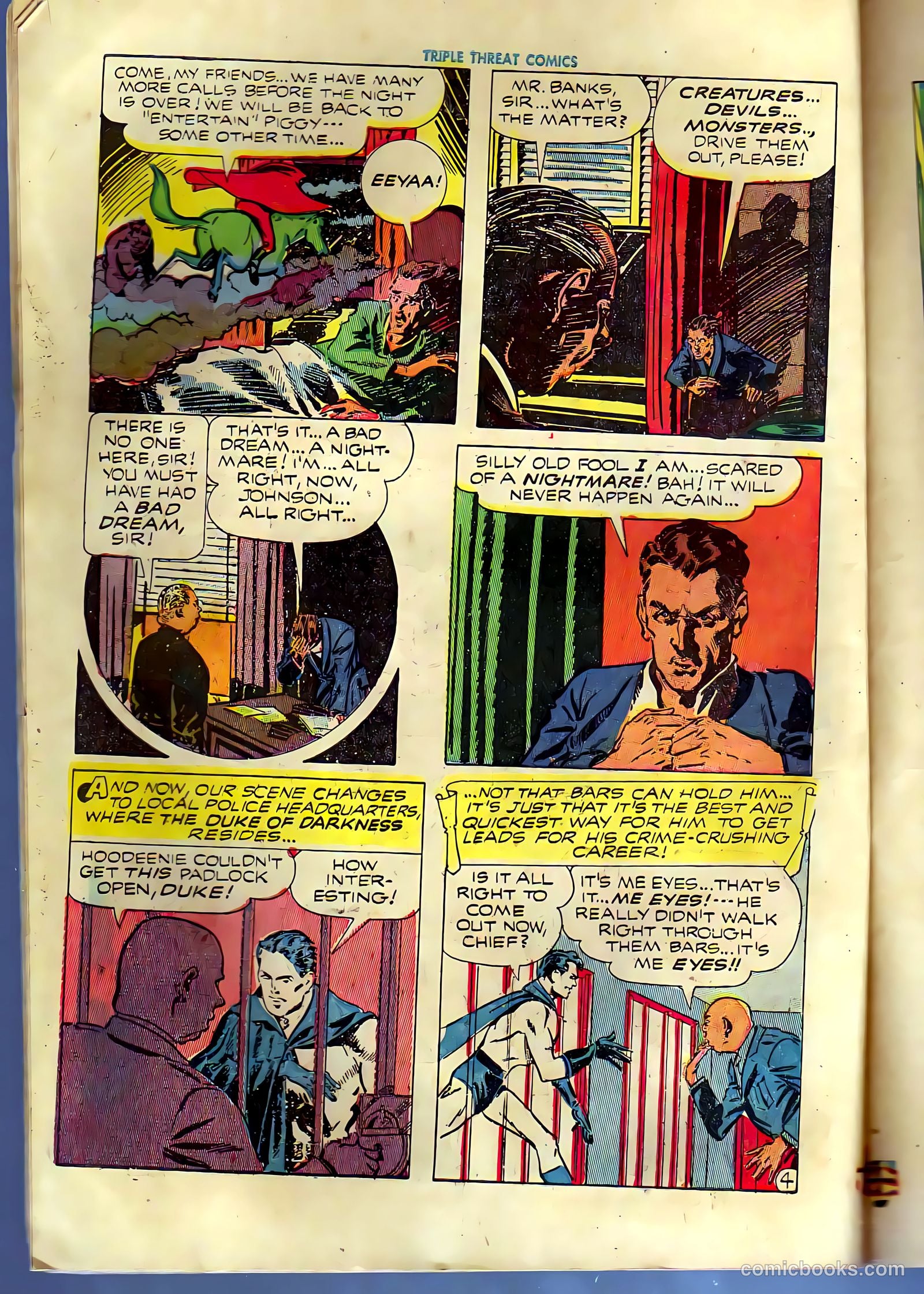triple threat comics 1945 raw #nn (1945) — page 14 of 52
