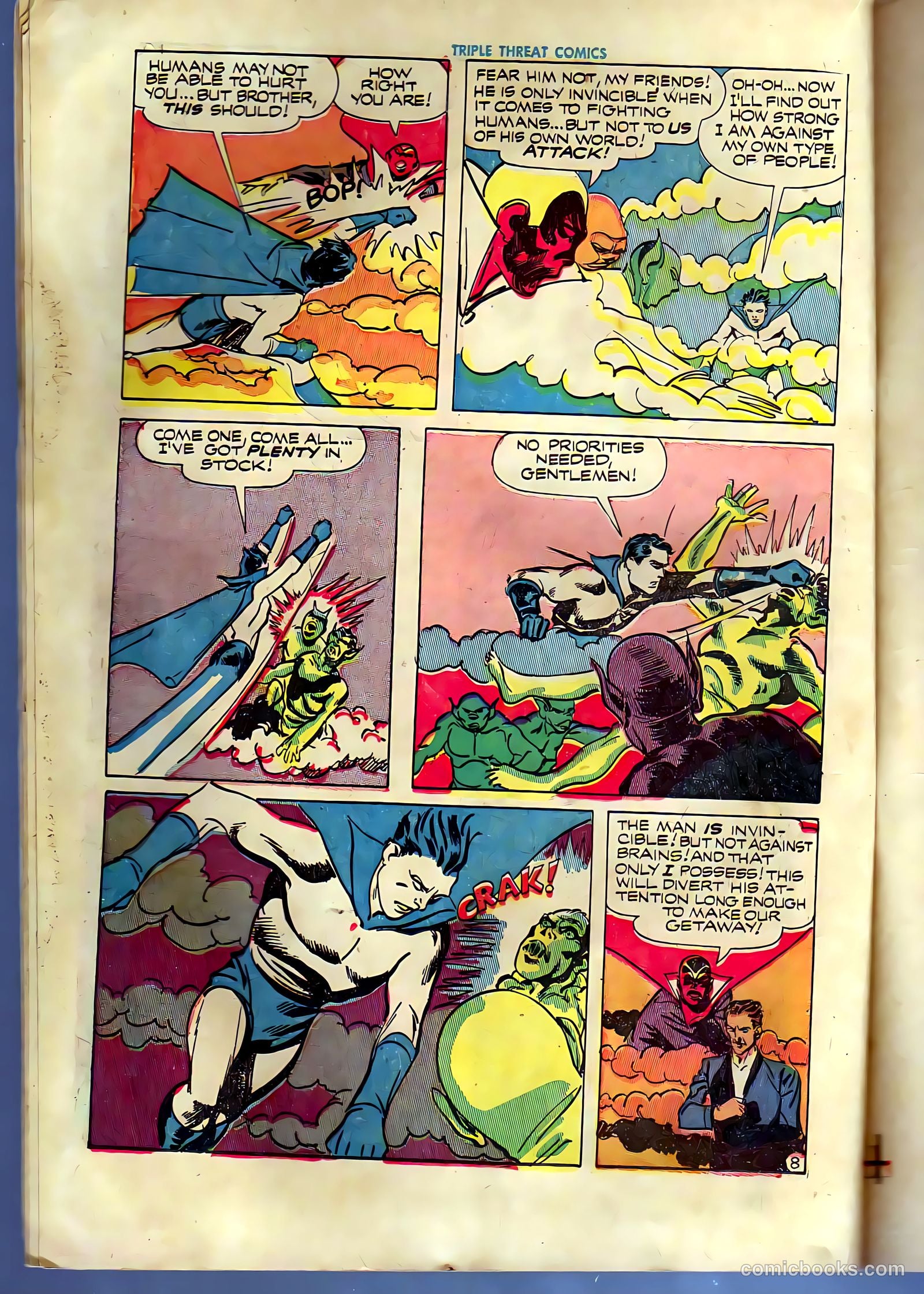 triple threat comics 1945 raw #nn (1945) — page 18 of 52