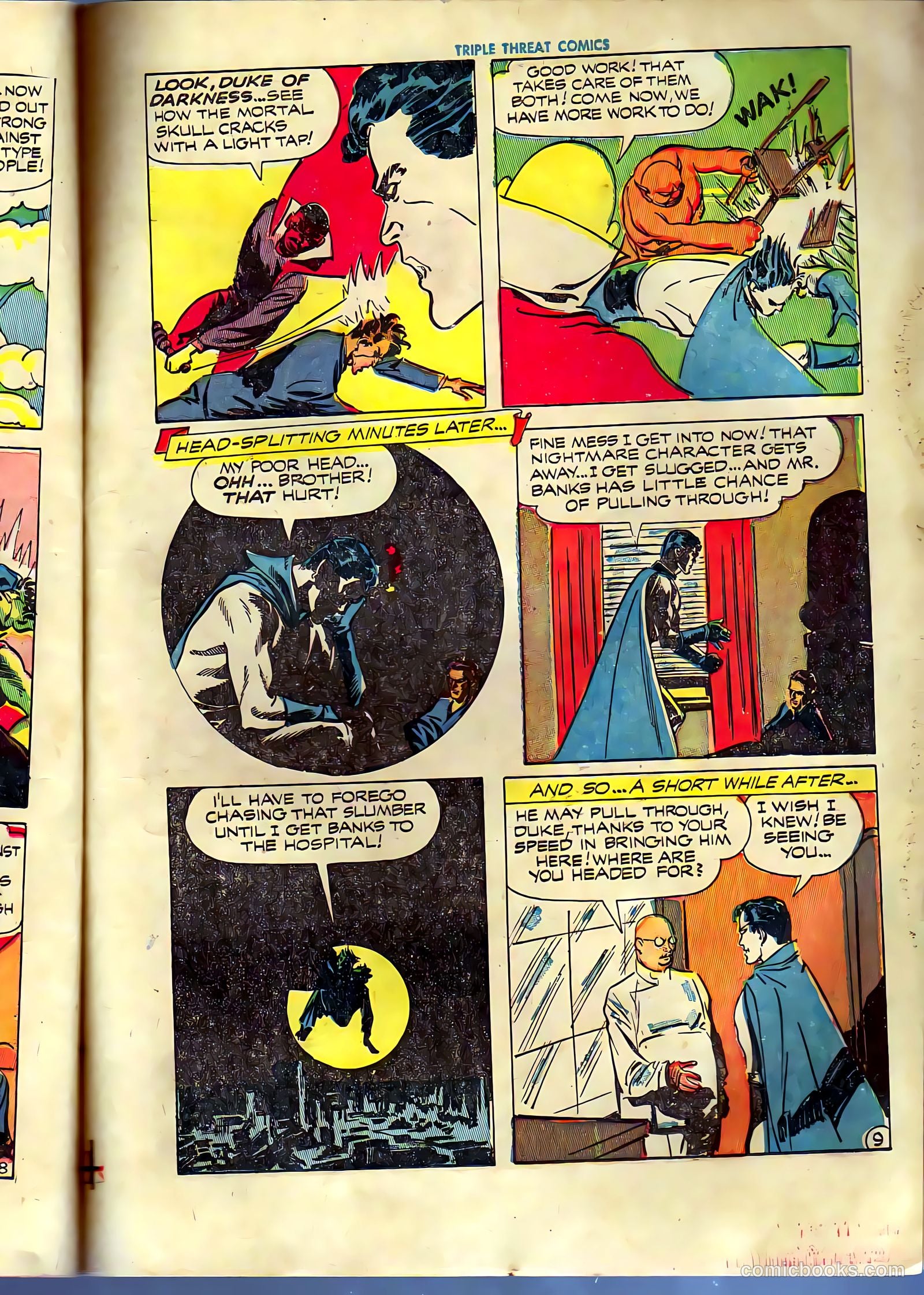 triple threat comics 1945 raw #nn (1945) — page 19 of 52