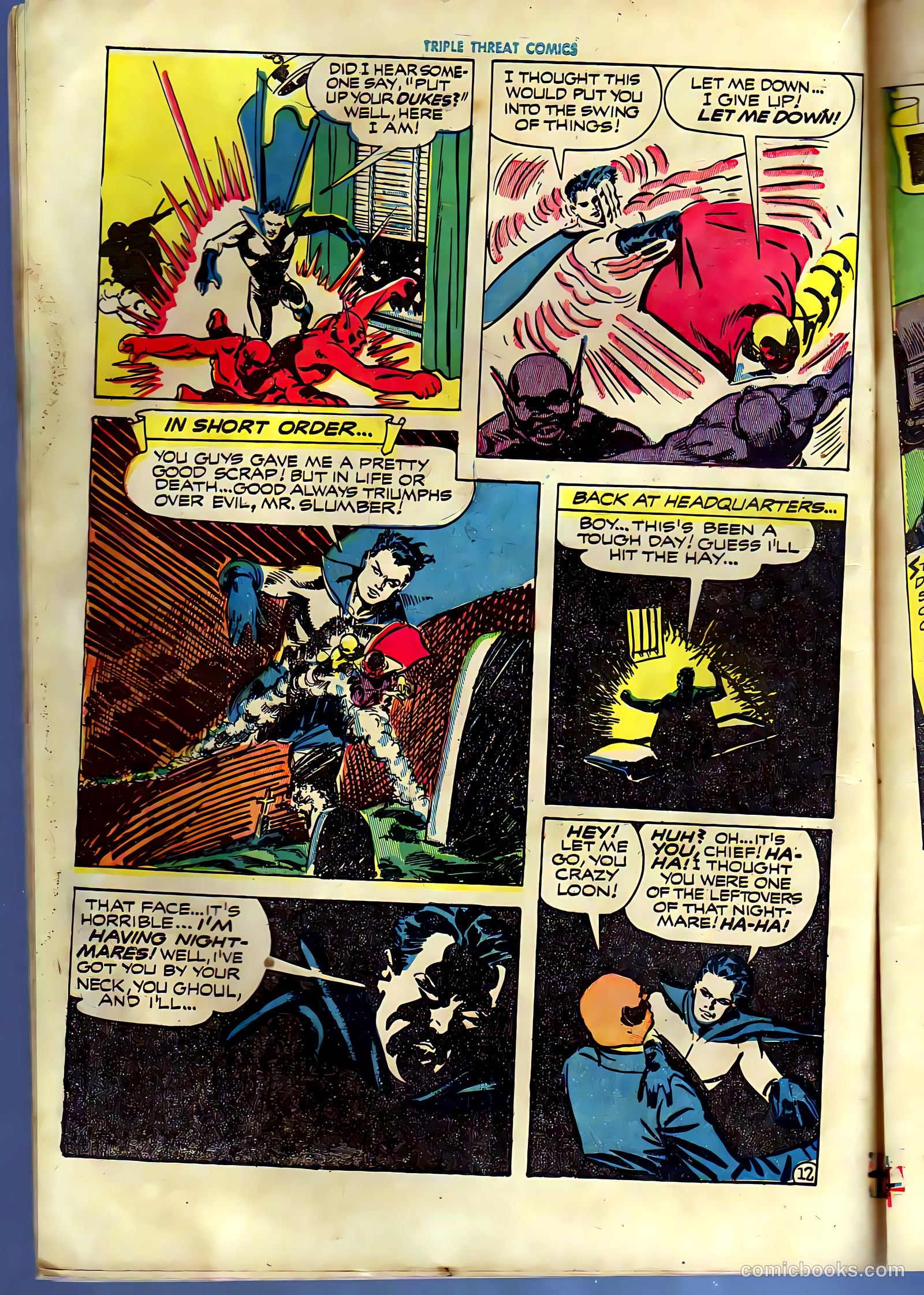 triple threat comics 1945 raw #nn (1945) — page 22 of 52