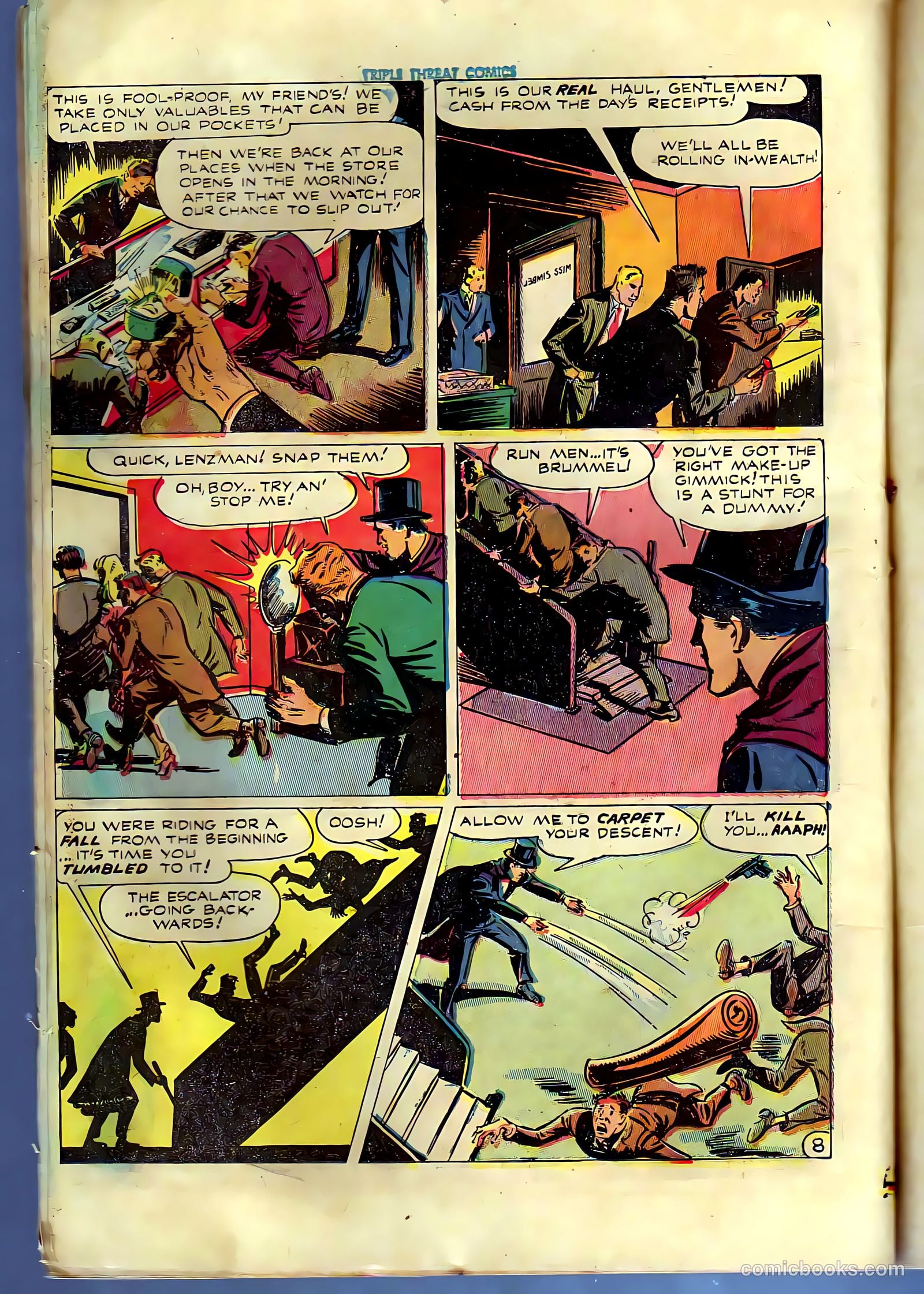 triple threat comics 1945 raw #nn (1945) — page 30 of 52