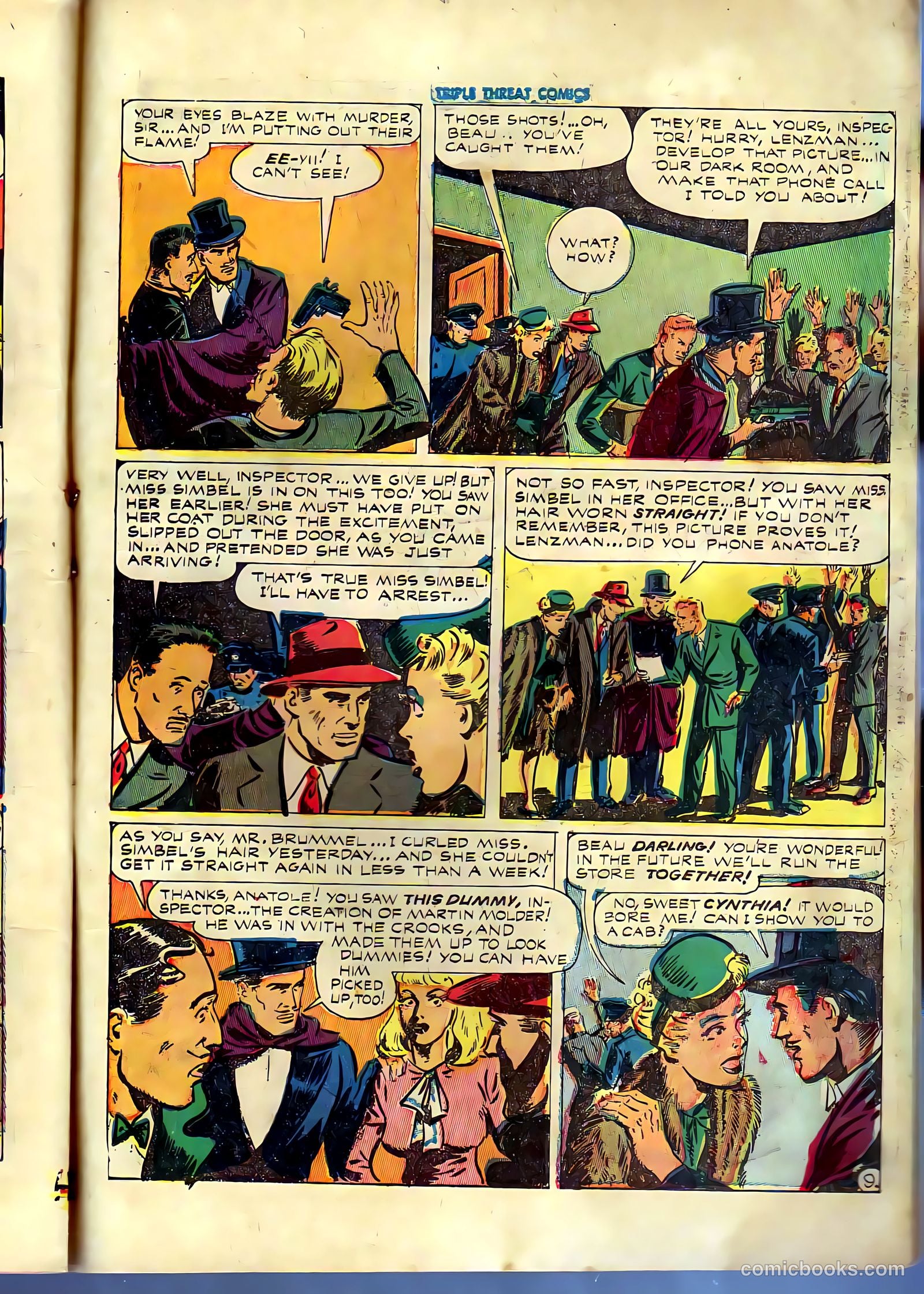 triple threat comics 1945 raw #nn (1945) — page 31 of 52