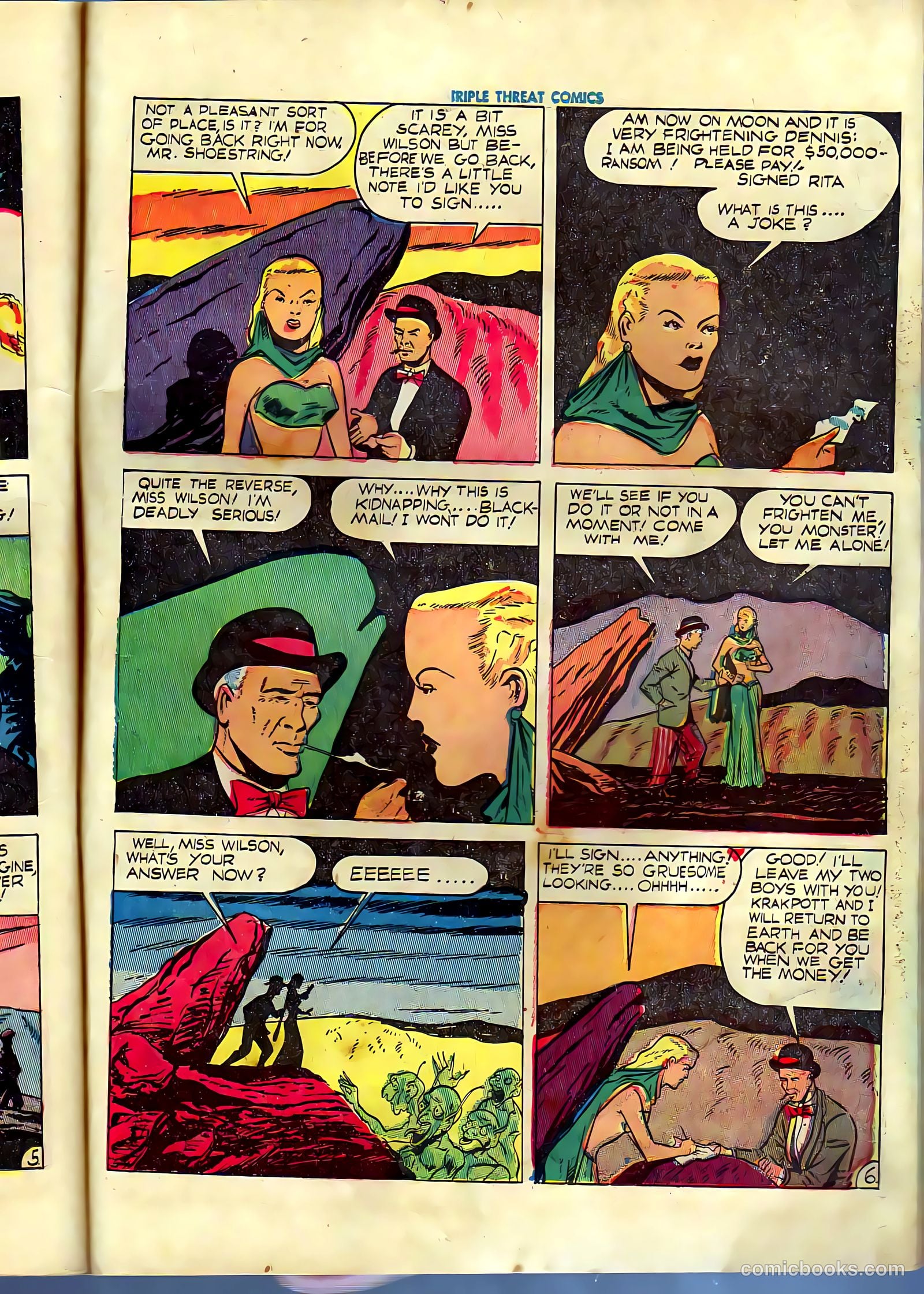 triple threat comics 1945 raw #nn (1945) — page 37 of 52