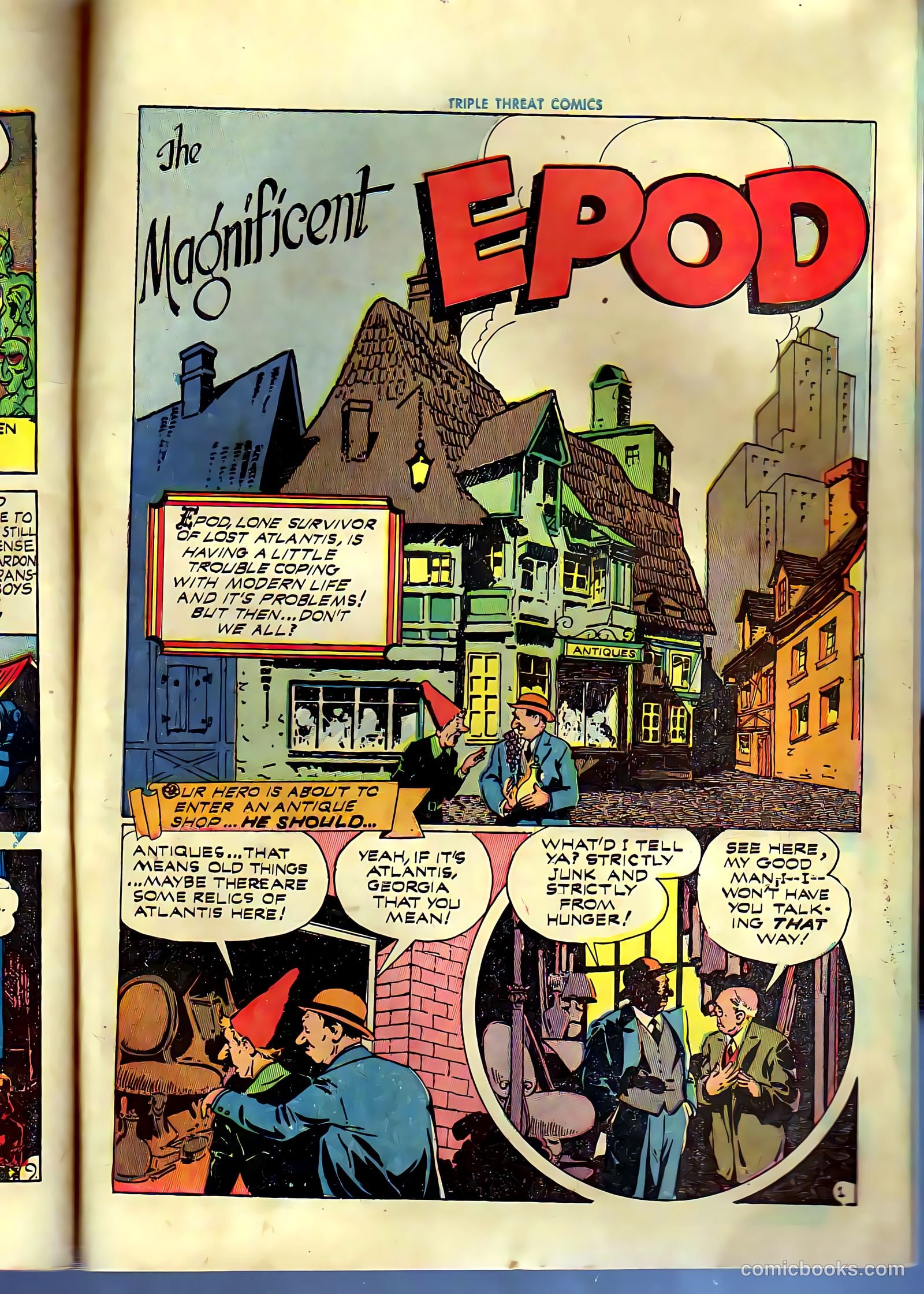 triple threat comics 1945 raw #nn (1945) — page 41 of 52