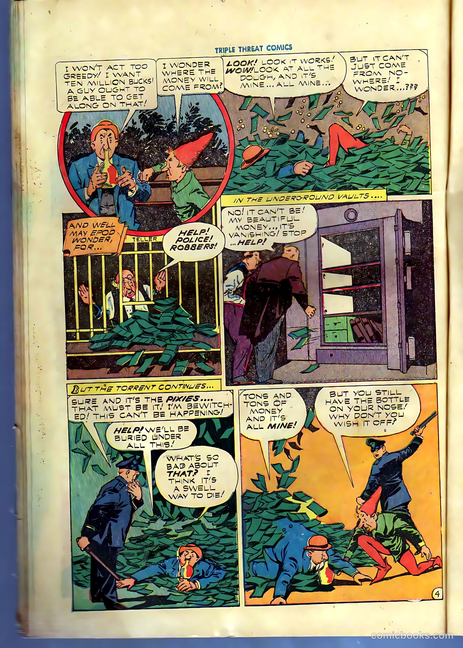 triple threat comics 1945 raw #nn (1945) — page 44 of 52