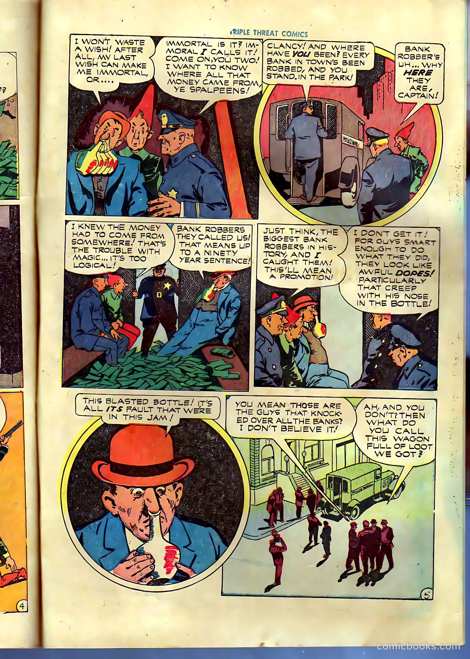 triple threat comics 1945 raw #nn (1945) — page 45 of 52