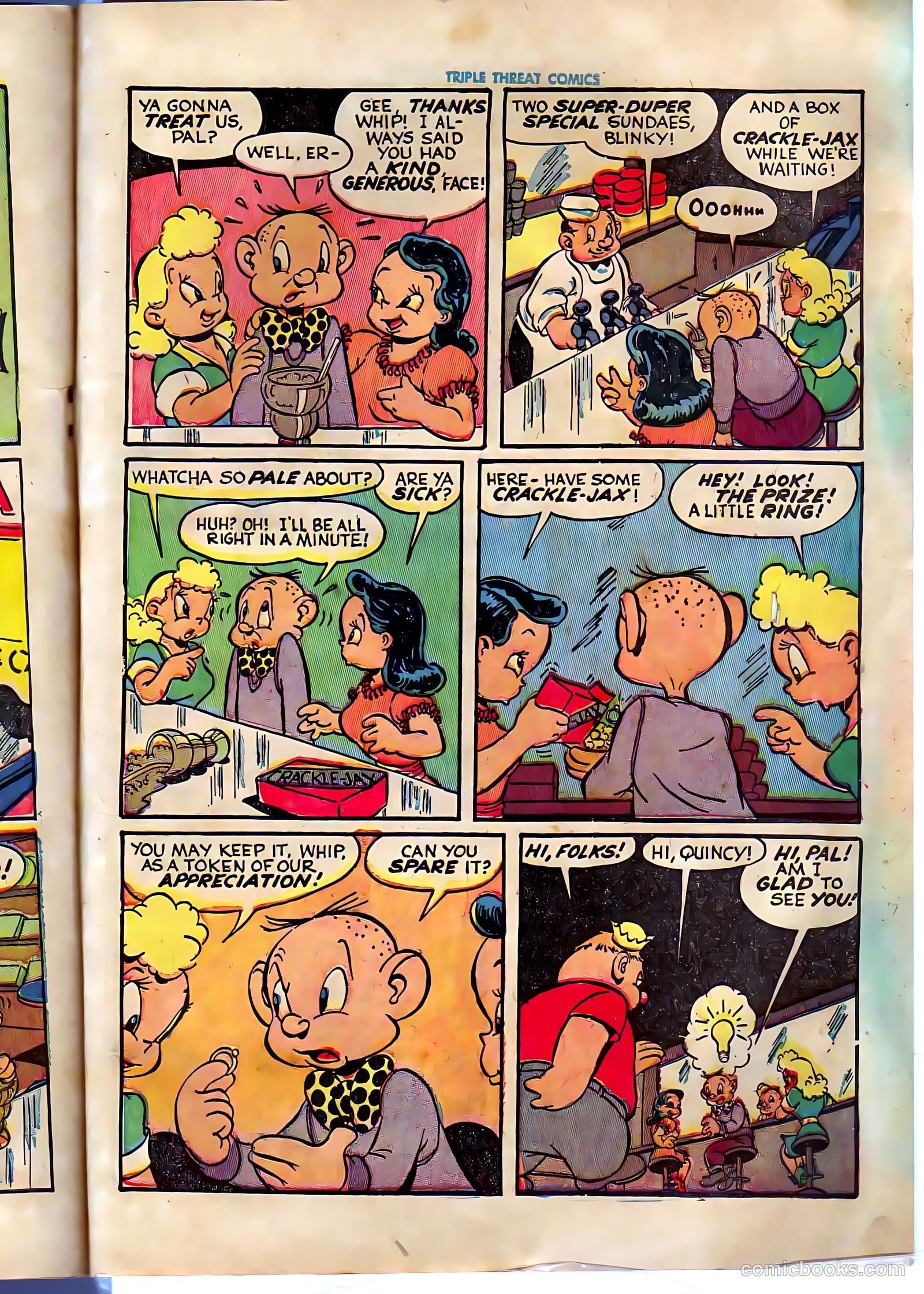 triple threat comics 1945 raw #nn (1945) — page 49 of 52