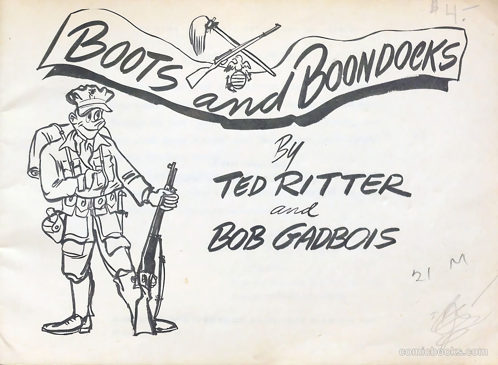 Boots and Boondocks #nn (1949) — page 2 of 51