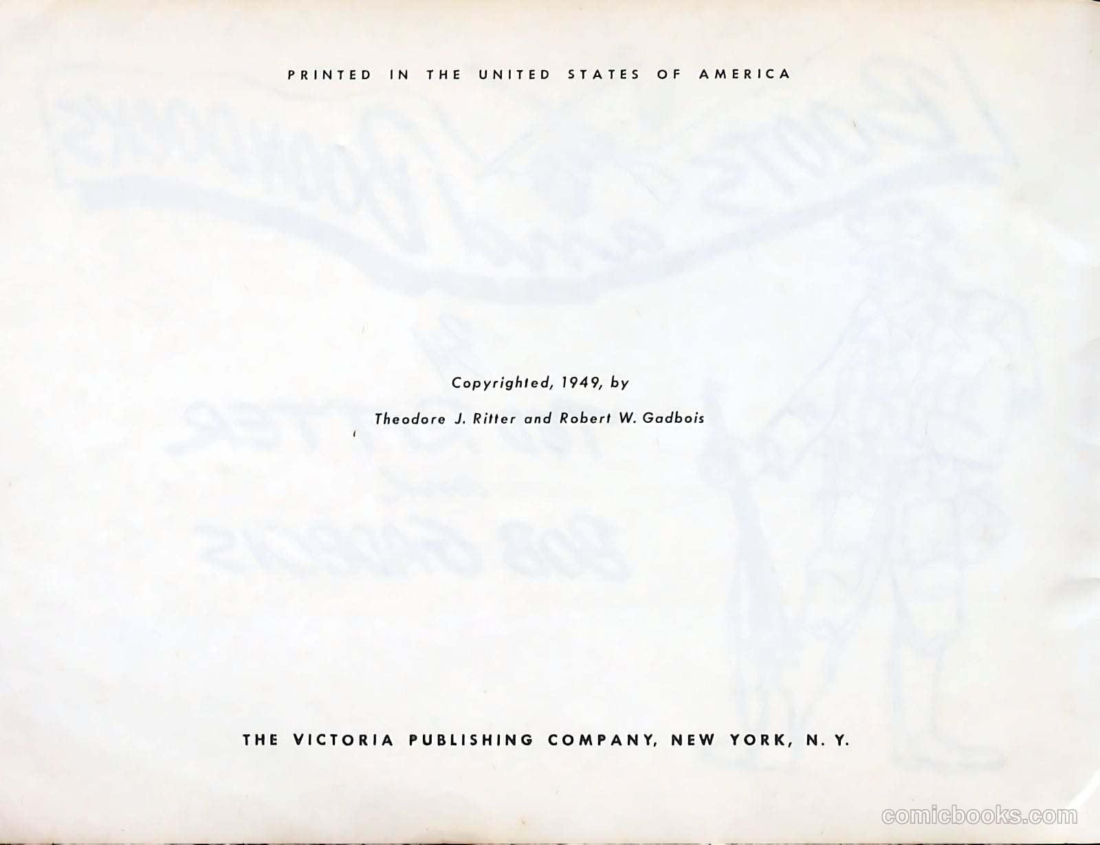 Boots and Boondocks #nn (1949) — page 3 of 51