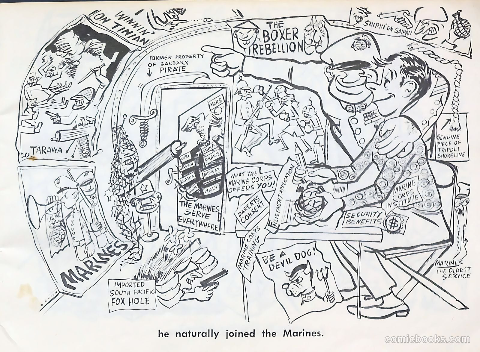 Boots and Boondocks #nn (1949) — page 10 of 51